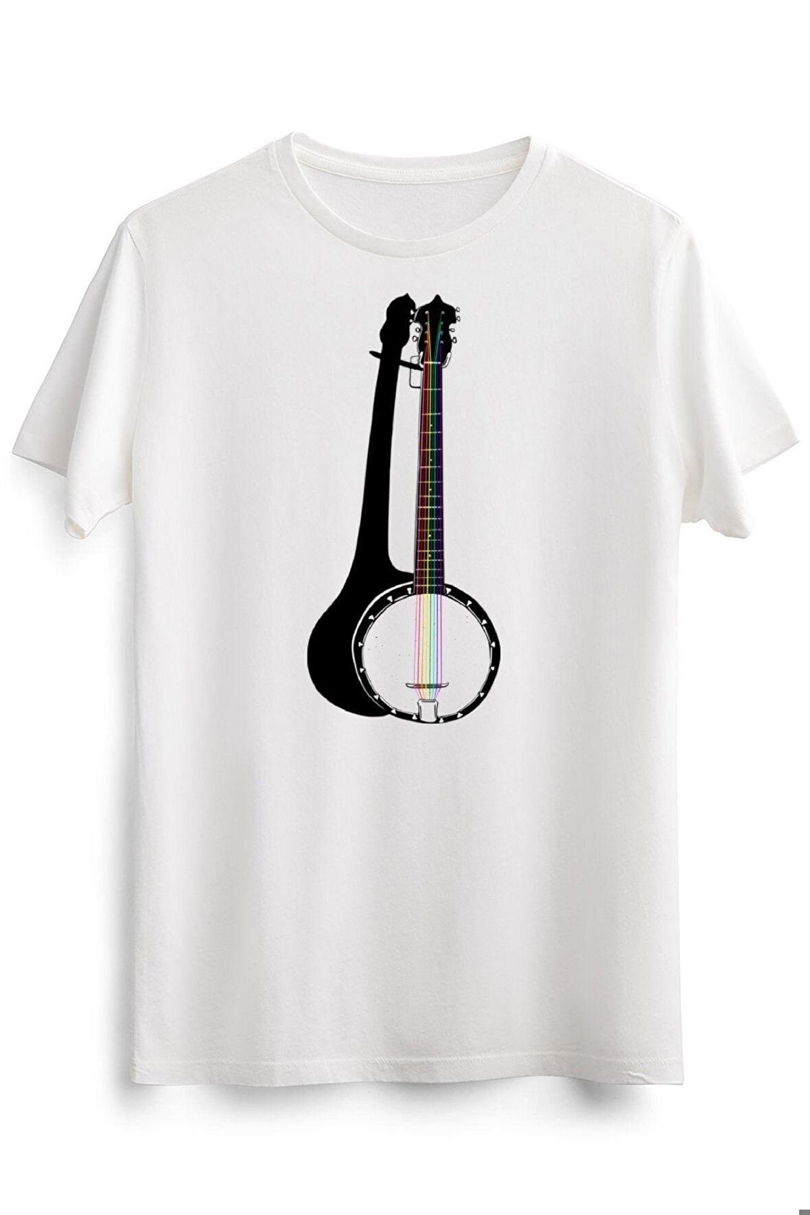Erkek Beyaz Rainbow Banjo
