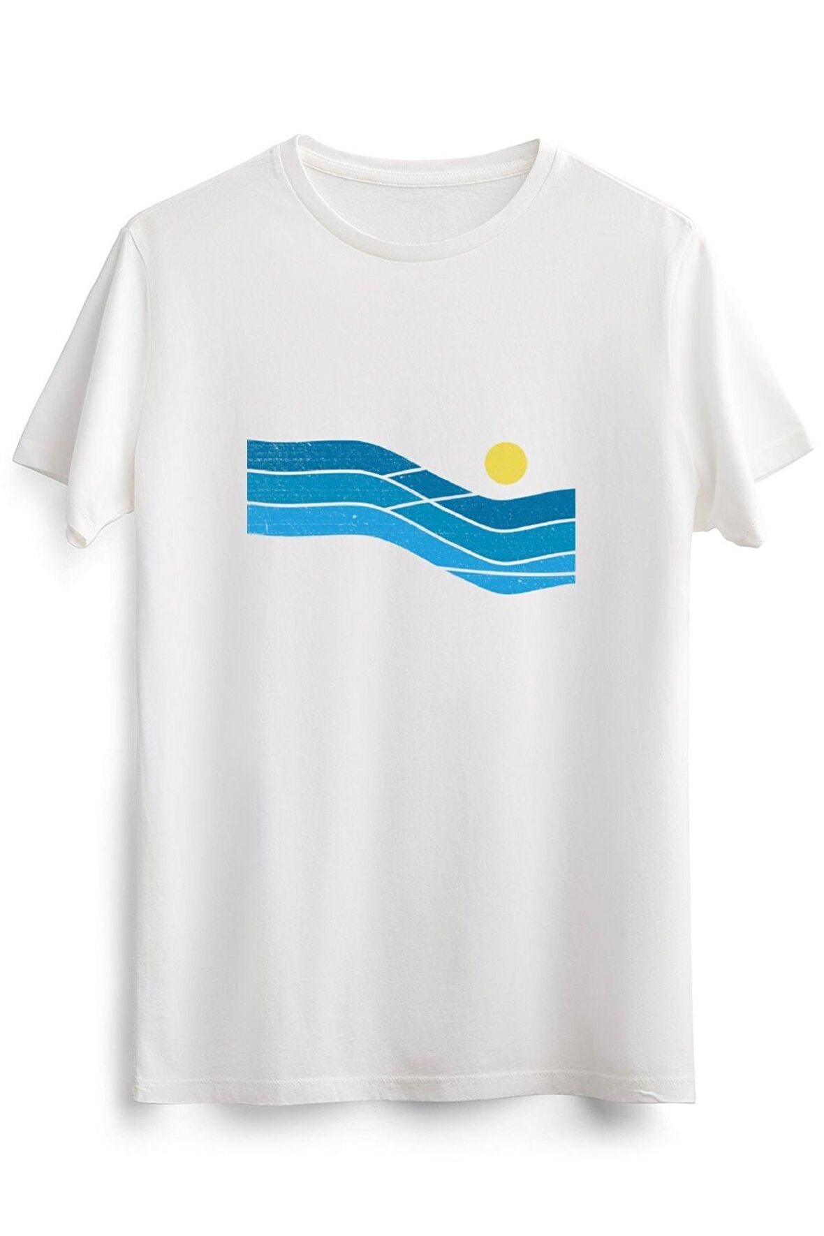 Erkek Beyaz Sunset Surf