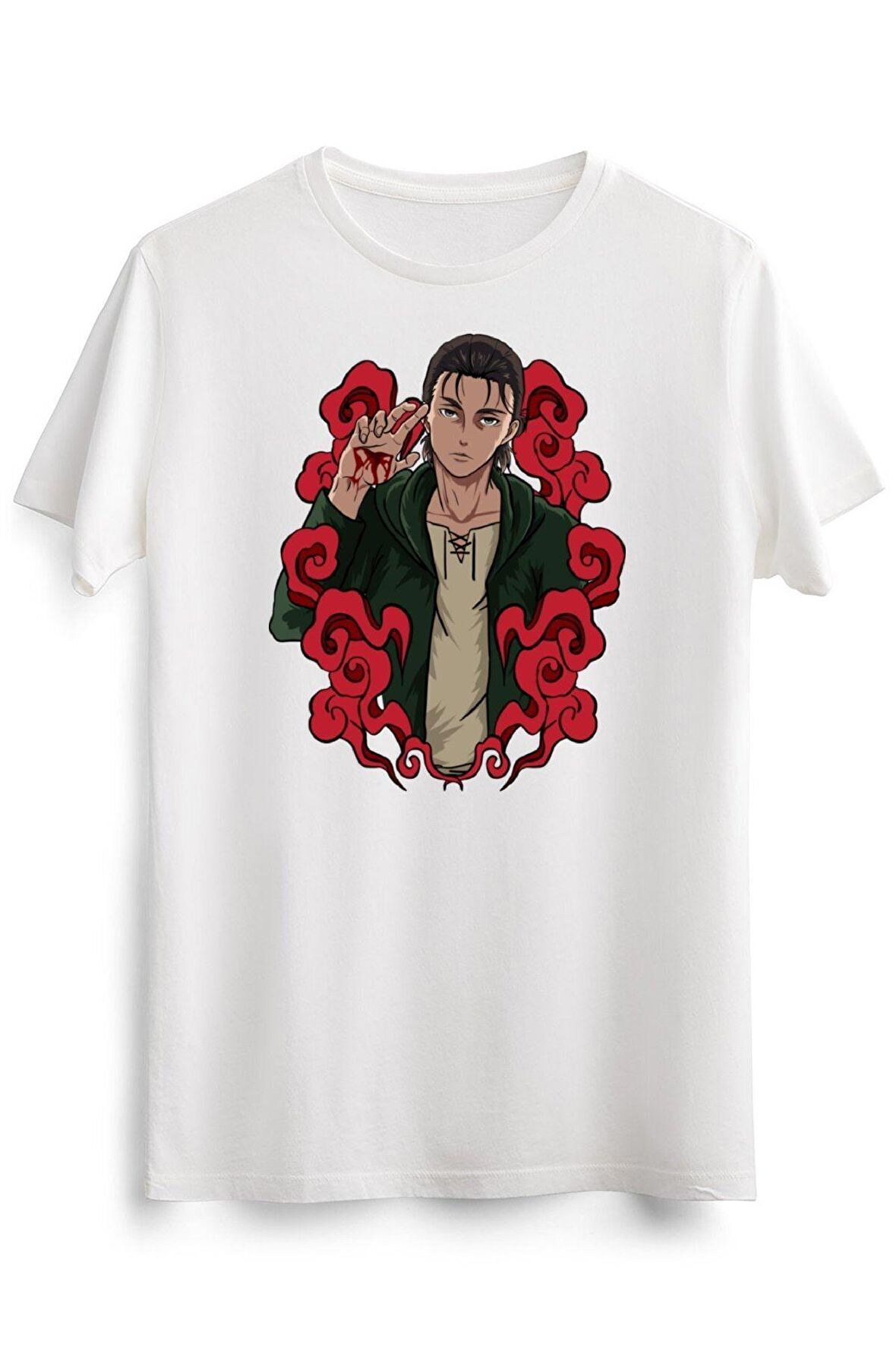 Erkek Beyaz Attack On Titan - Eren
