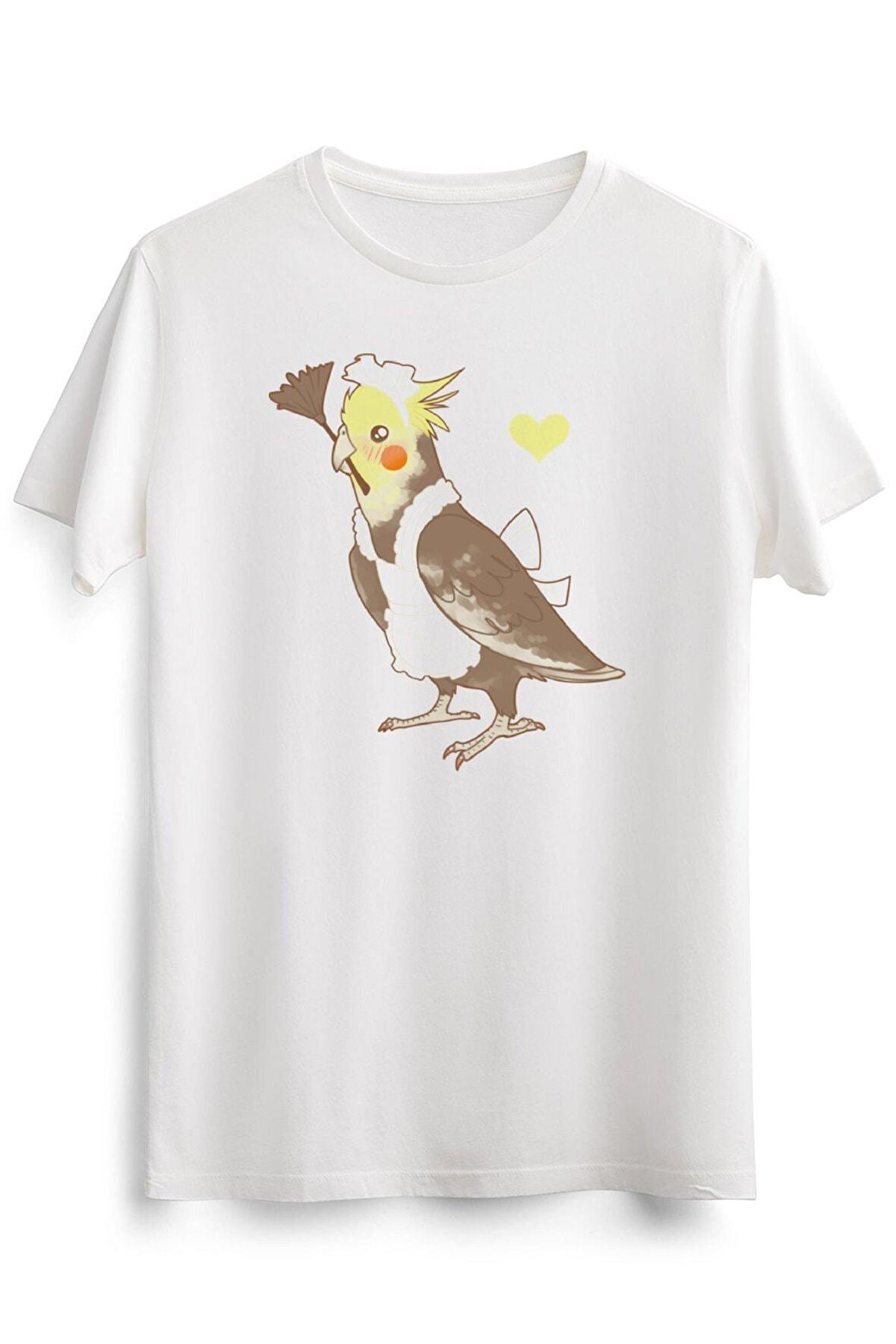 Erkek Beyaz Cockatiel Maid