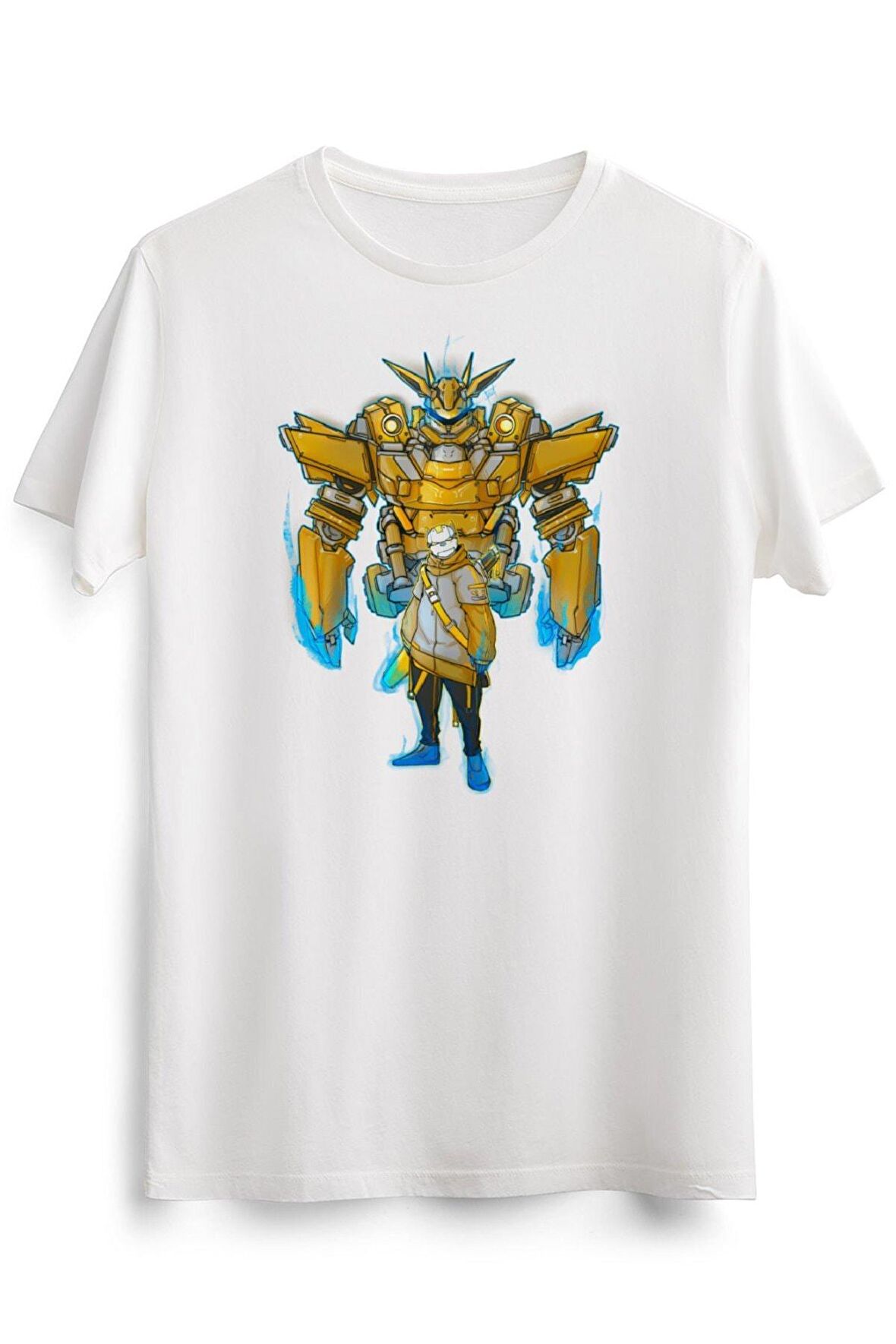 Erkek Beyaz Mechaboi Cat - Mecha Soul