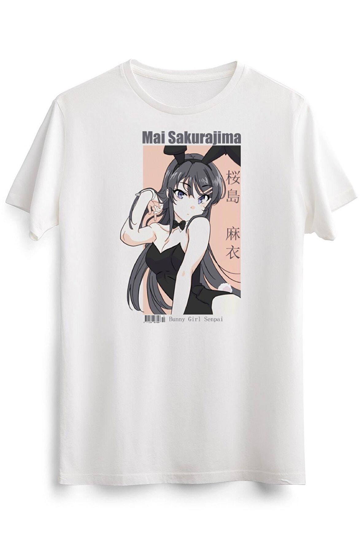 Erkek Beyaz Mai Sakurajima Bunny Senpai