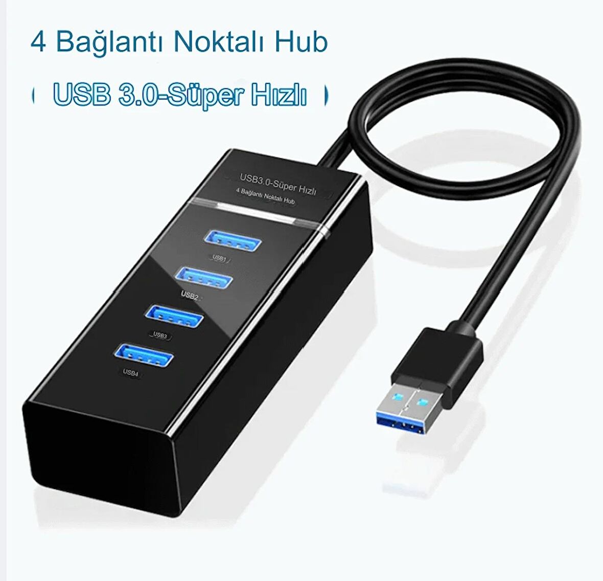  BİLGİSAYAR PC USB ÇOKLAYICI 4 GİRİŞLİ TÜM CİHAZLARA UYUMLU