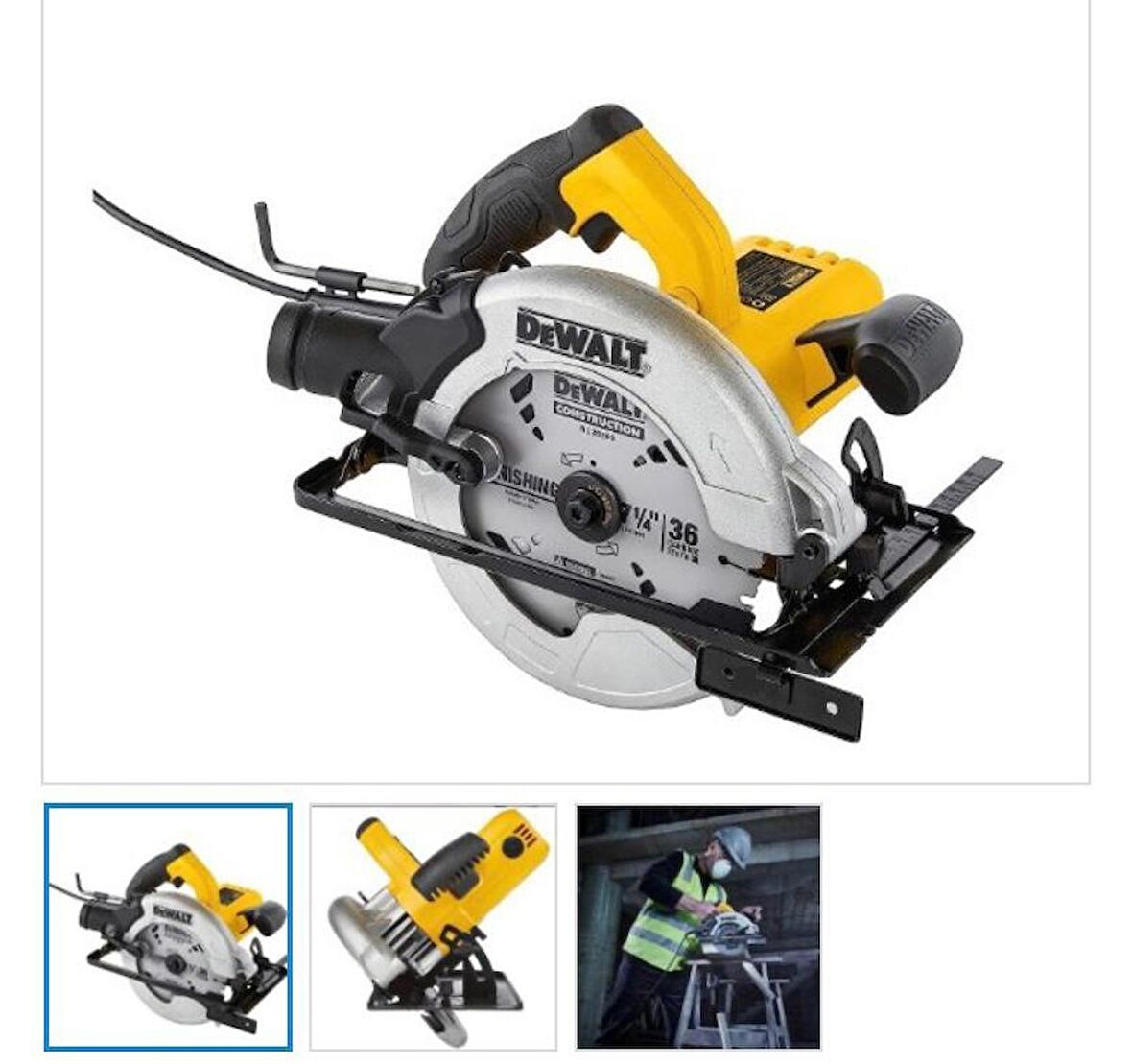 DEWALT DWE5615 1500W 190MM DAİRE TESTERE