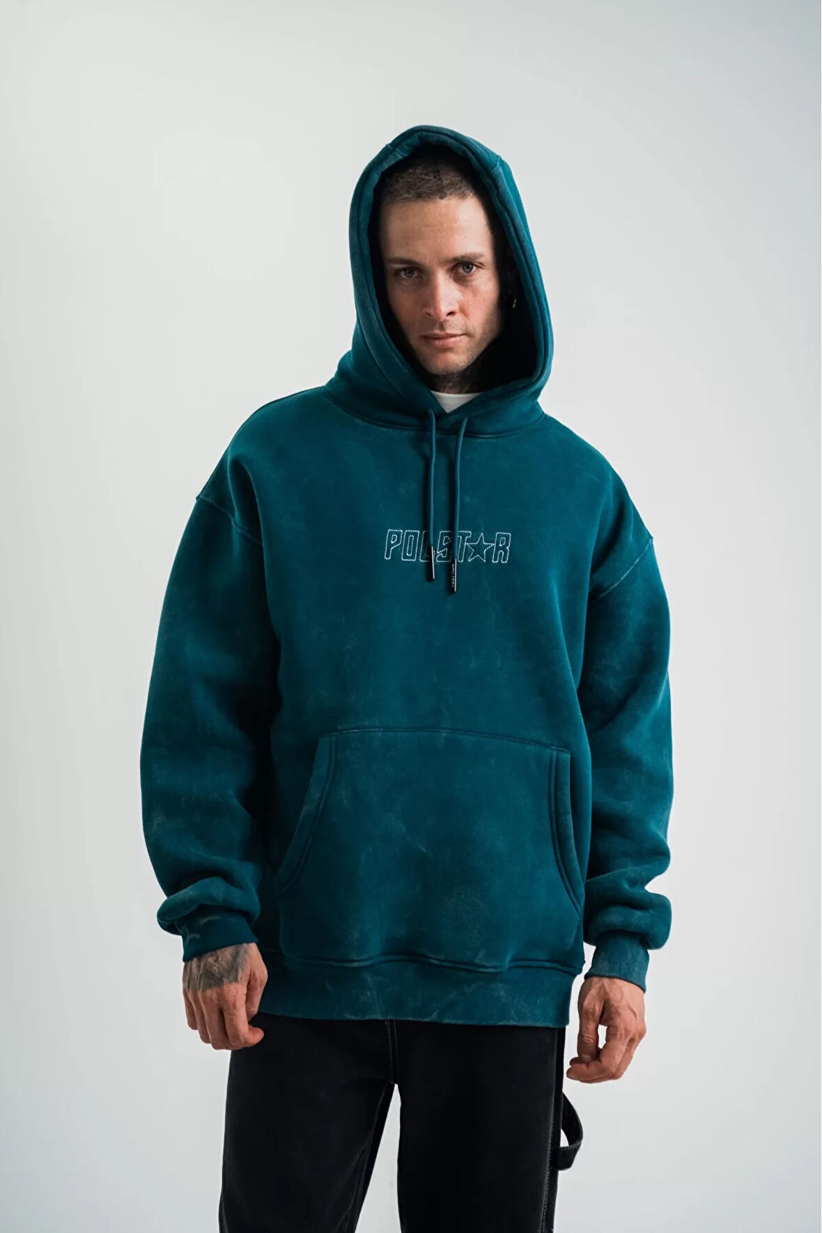Nakış İşlemeli Oversize Sweatshirt