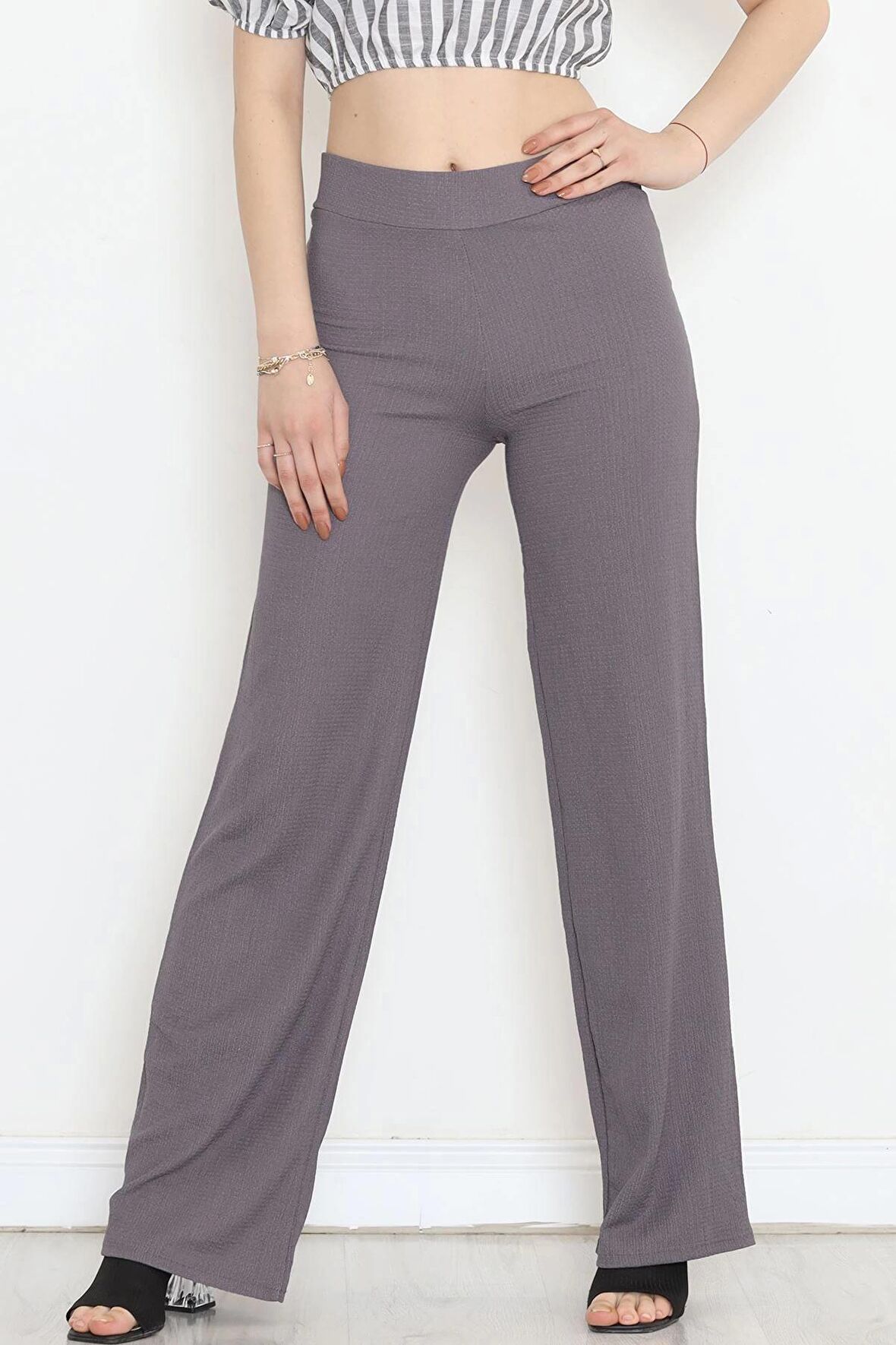 Bürümcük Pantolon Füme - 10009.1567.