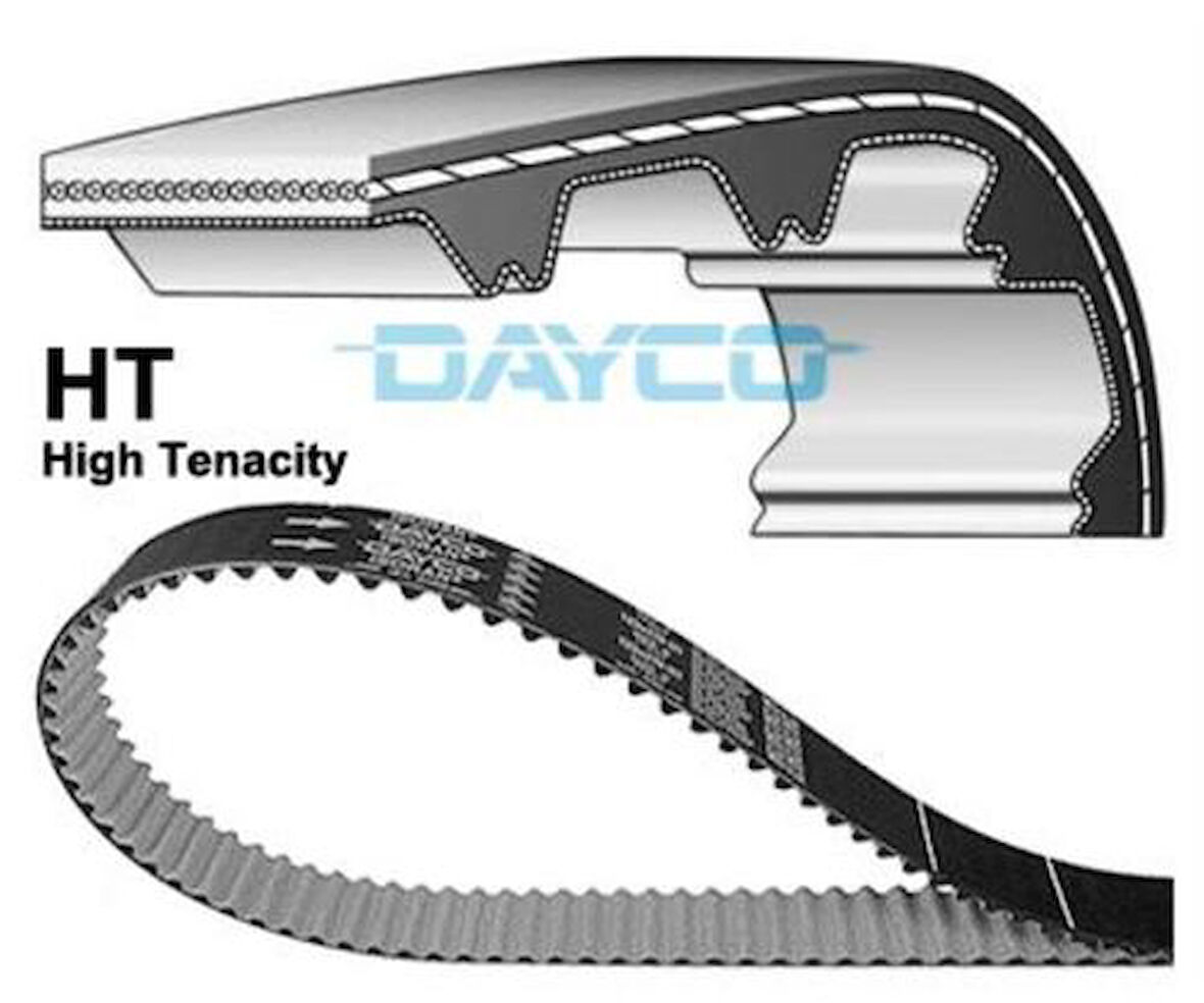 Dayco 126RP270H Triger Kayışı 126 Diş 94940 2.0 16V Laguna 01-Megane 02-Scenic 03- 8200046475