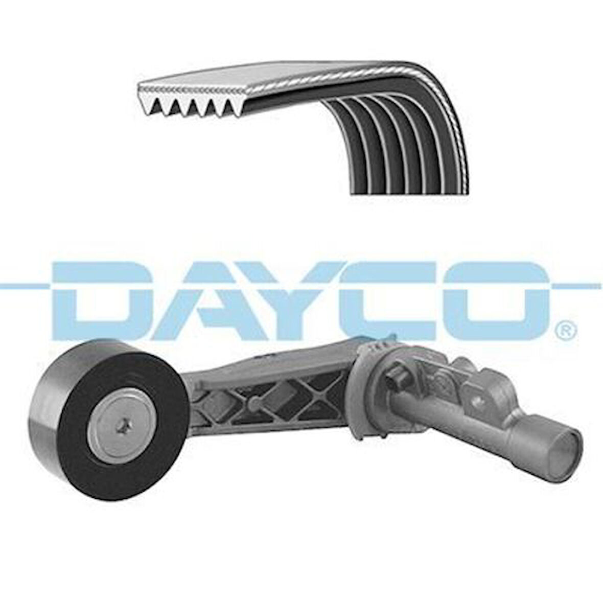 Dayco KPV222 Alternatör V Kayış Gergi Seti Komple 207 208 2008 308 3008 508 5008 RCZ 1611279180