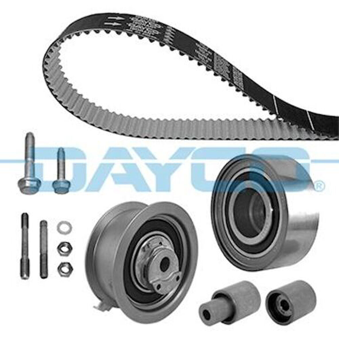 Dayco KTB360 Triger Eksantrik Gergi Seti Golf 1.9TDI 97-04 Caddy 95-04 Leon Toledo A3 Cordoba Ibiza OcyaVIa Bora 038198119D