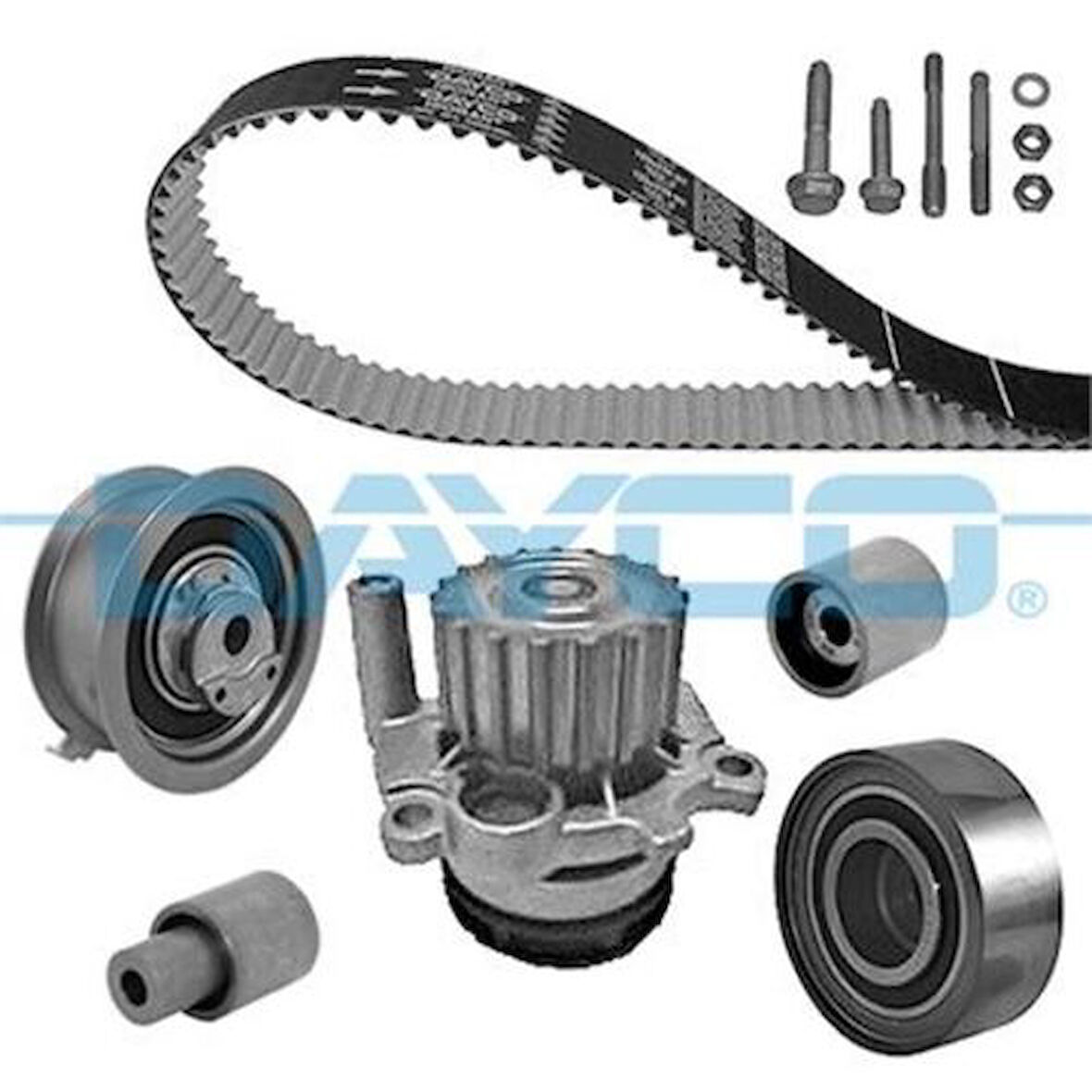Dayco KTBWP3600 Triger Seti Su Pompalı A2 00-05 Arosa 00-06 Ibiza 02-09 Polo 01-09 1.4 1.9TDI AMF Bhc ATD Axr 038198119D