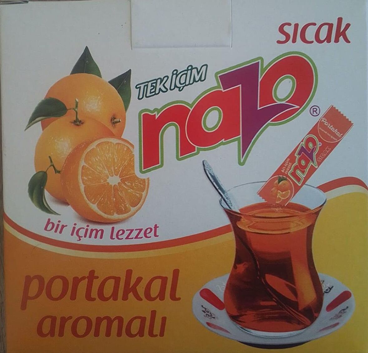 Diyarından Nazo Portakal Aromalı Sıcak İçecek  1.5 Gr x 50 Adet