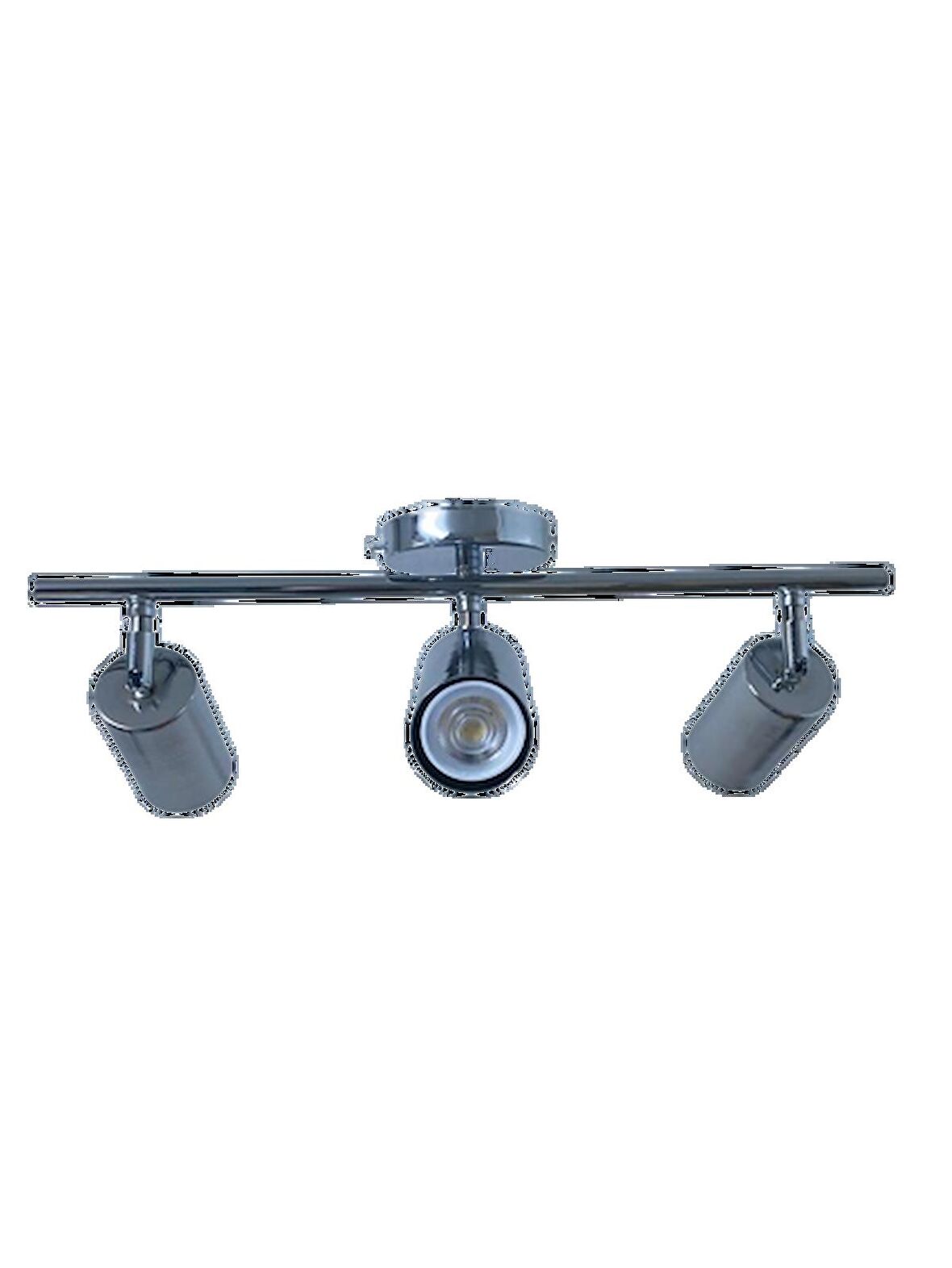 Dylight Retro Krom Hareketli Modern Spor 3 Lü Led spot Avize Günıiığı Ampullü