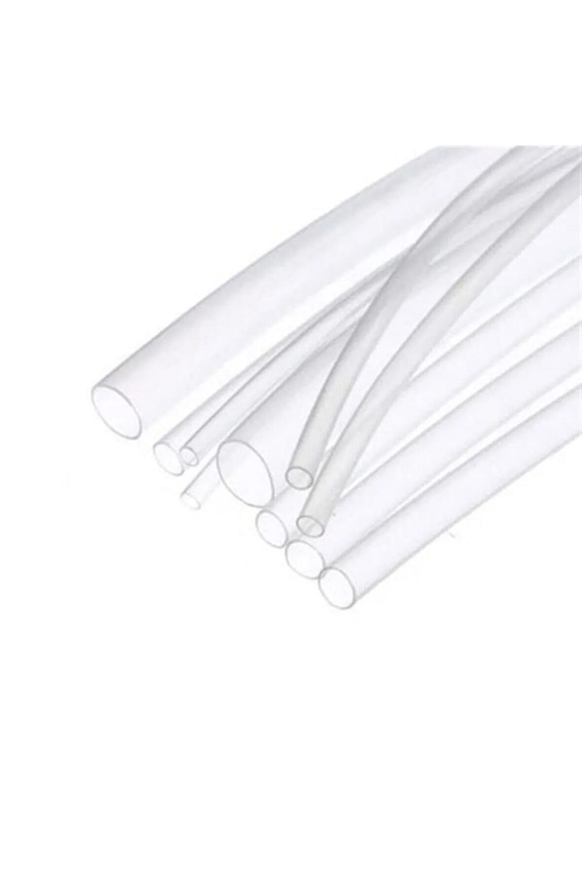 Isı Ile Daralan Makaron Kablo Şeffaf 5mm - 5 Metre