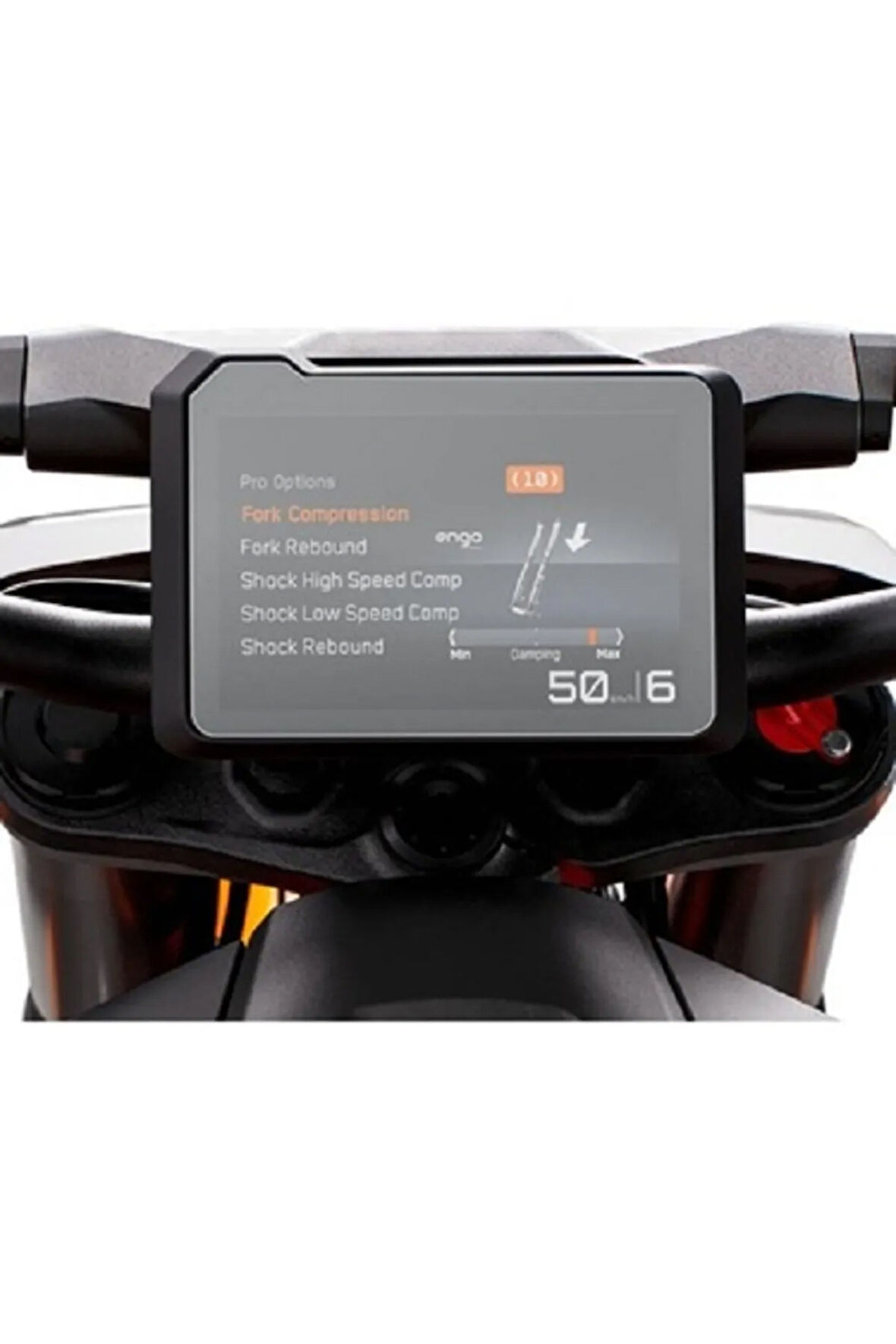 KTM 1290 Super Duke R Evo 5 inç 2022 Uyumlu 9H Nano Ekran Koruyucu Film