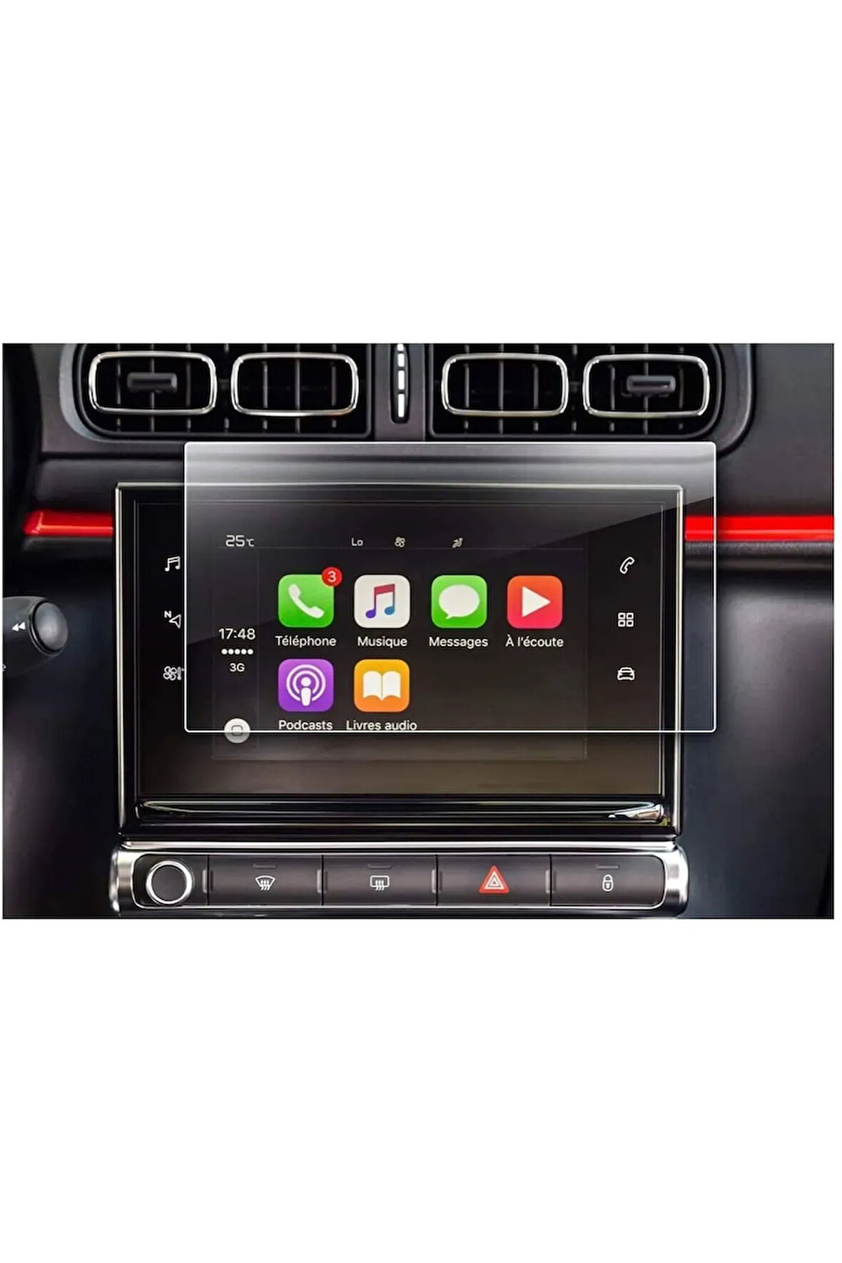 Citroen C3 Aircross Navigasyon Multimedia 9h Nano Ekran Koruyucu