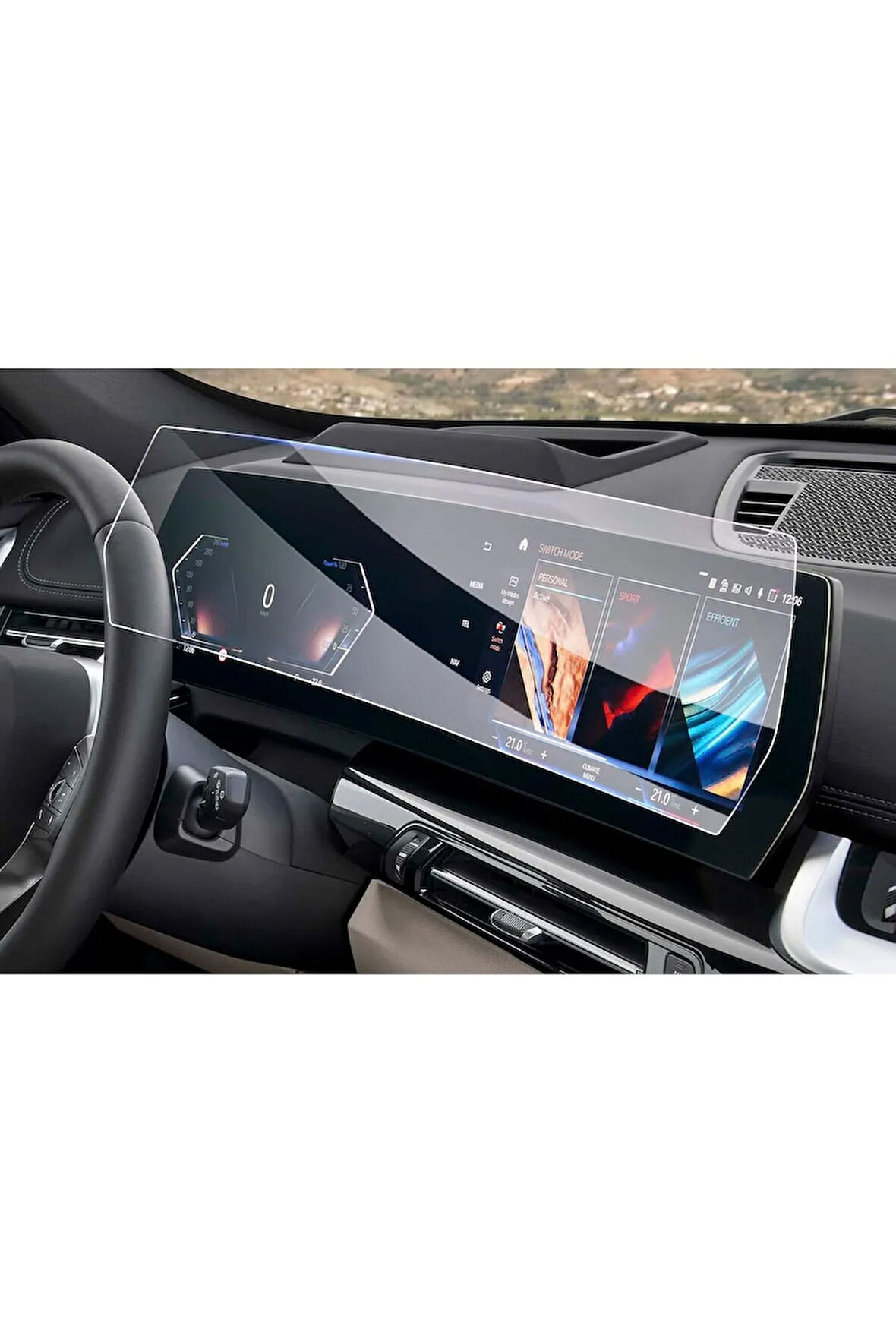 BMW X2 2024 Gösterge Panel ve Bilgi Ekranı Uyumlu 9h Nano Ekran Koruyucu