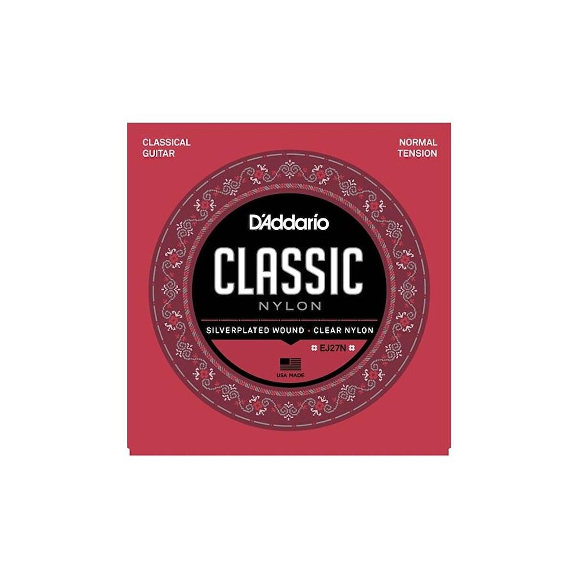 D'Addario EJ27N 4/4 Normal Tension Klasik Gitar Teli