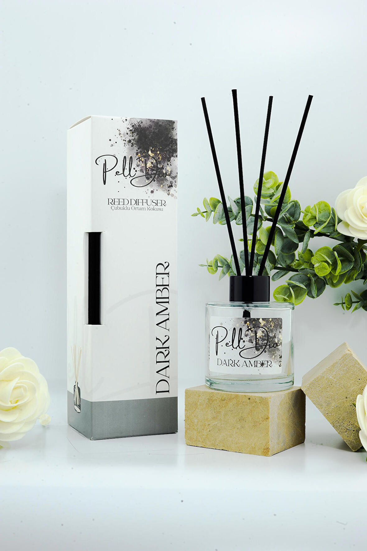 DarkAmber Çubuklu Oda Kokusu - Kokulu Çubuk 120ml