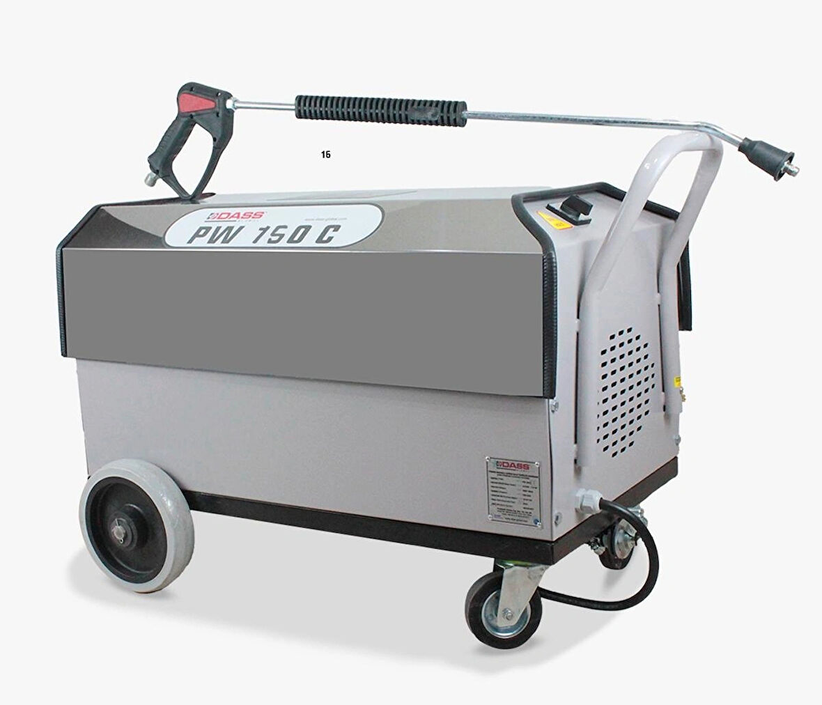 Yüksek Basınçlı Oto Yıkama Makinası (150 Bar) Dass PW 150MC