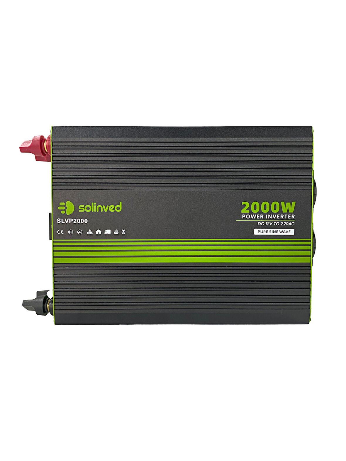 Solinved 2000W Tam Sinüs İnveter 12V