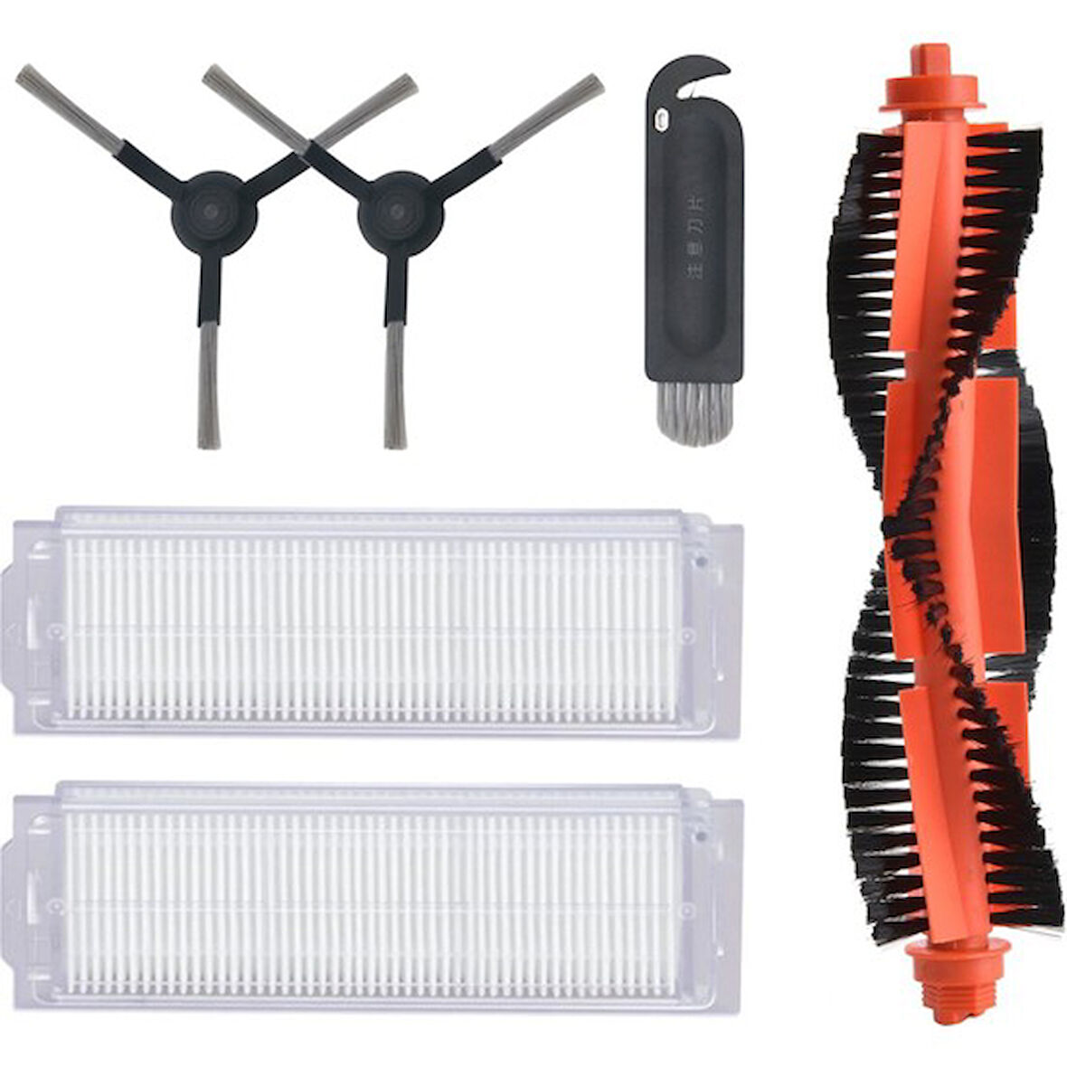 srfn ticaret Karcher Rcv3 Robot Süpürge Uyumlu  Aksesuar Seti (6 Parça)