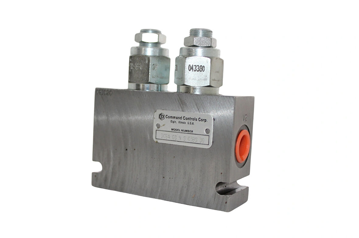 Command Controls DCBA 08 N S 03BS Hidrolik Çift Sayaç Valfi – 3000 PSI Denge Valfi