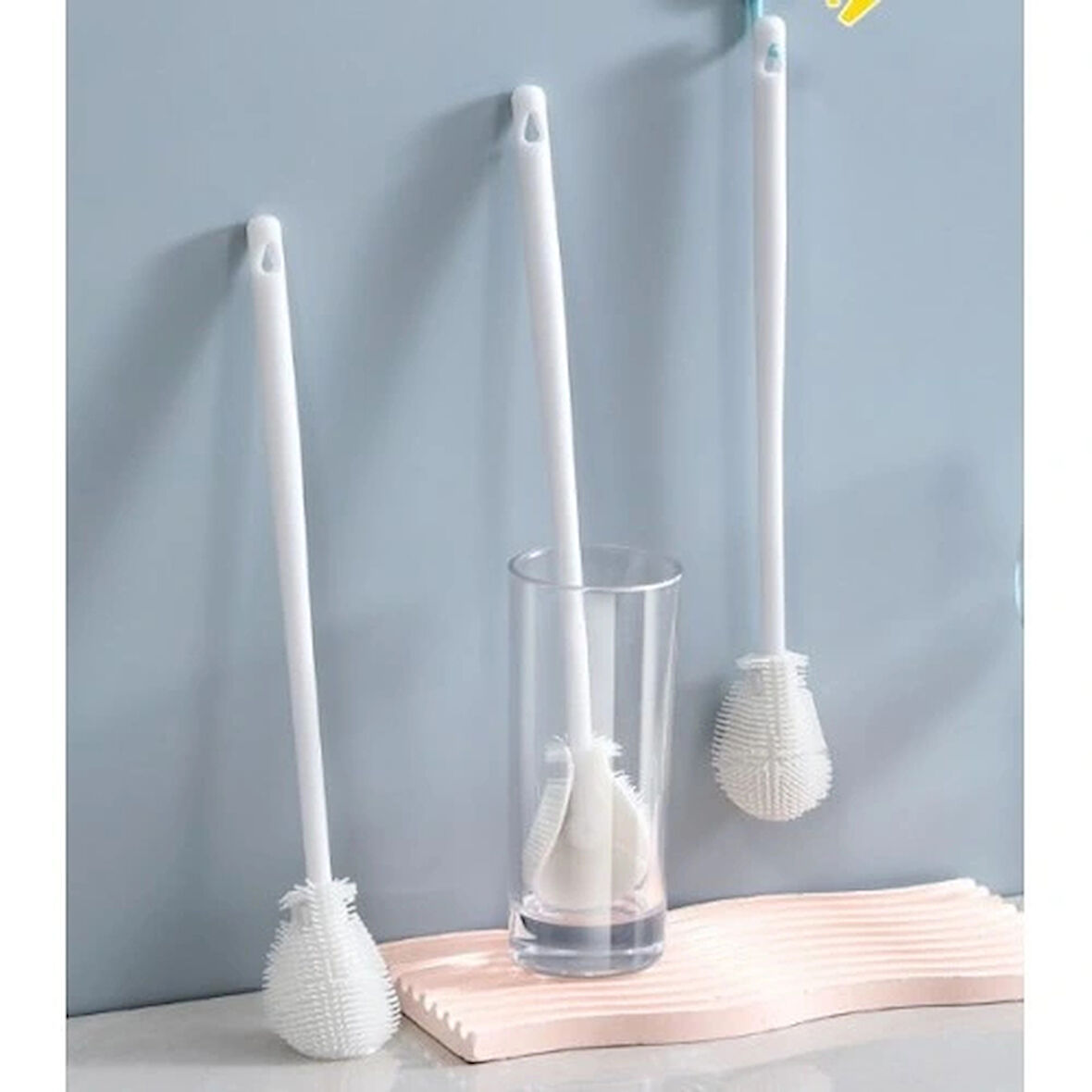 Dodes Kavanoz ve Biberon Yıkama Fırçası Silikon