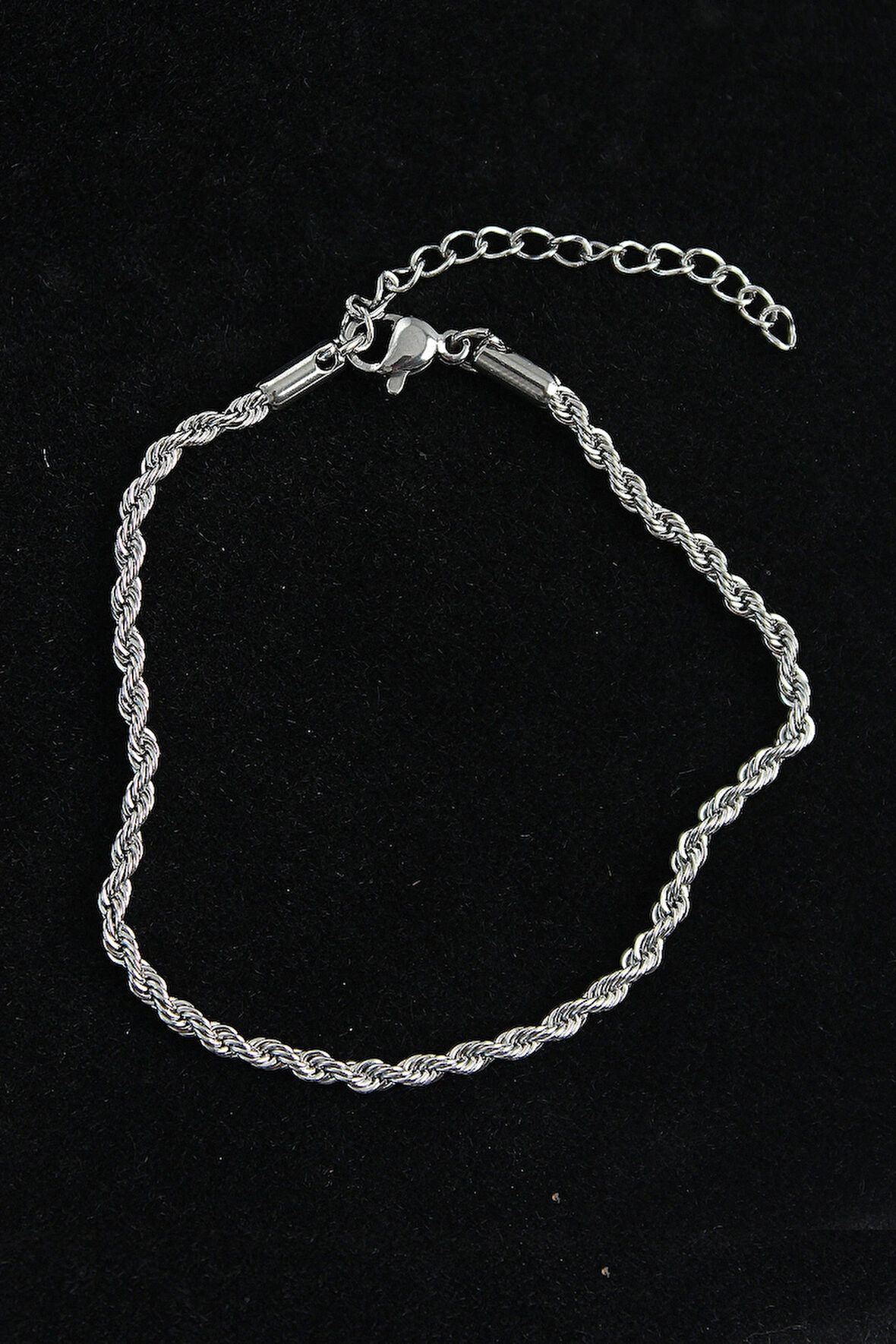 Dodes Dodes 316L Çelik Burgu Model Gümüş Renk Erkek Bileklik TG27EB3740