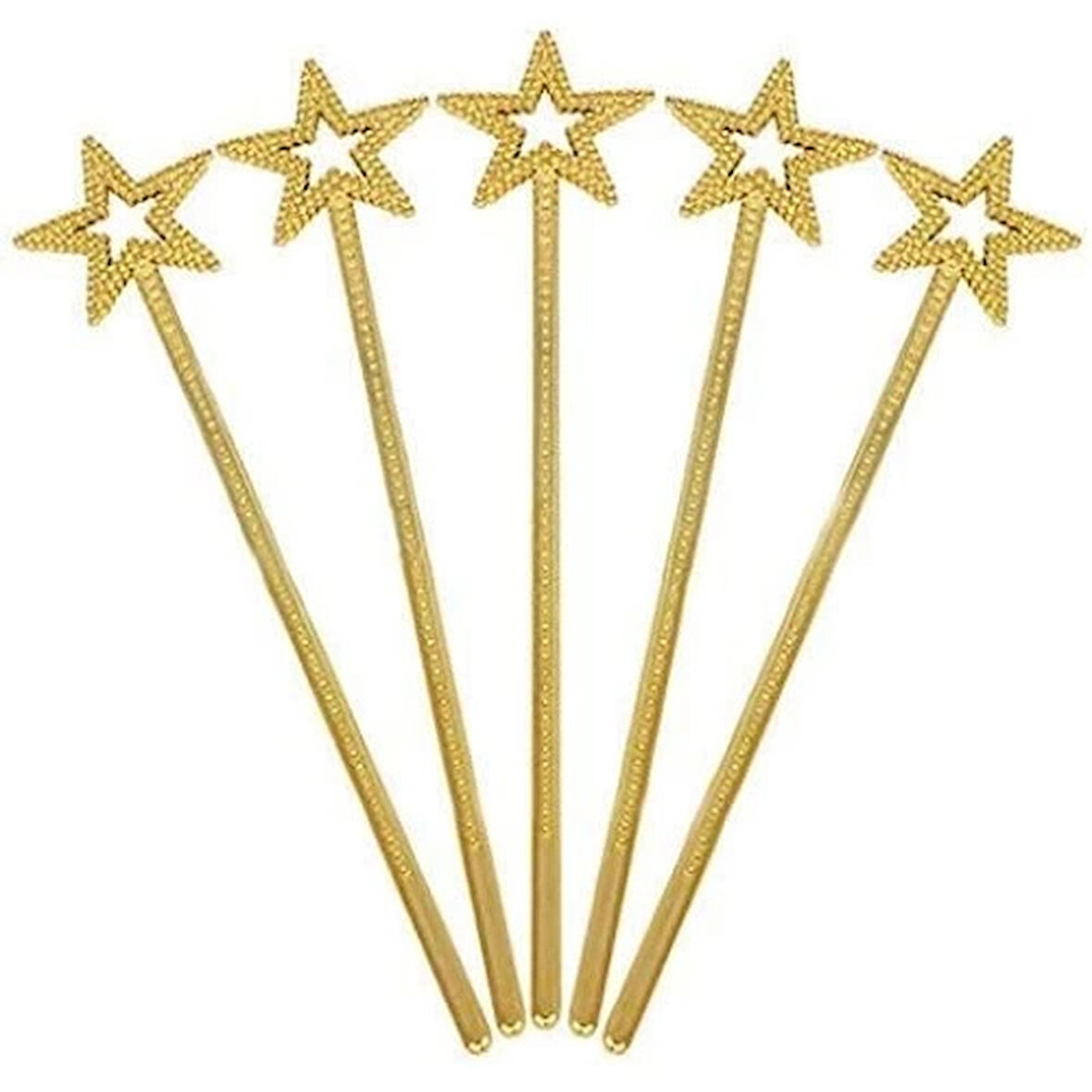 Dodes Altın Renk Yıldız Peri Asası