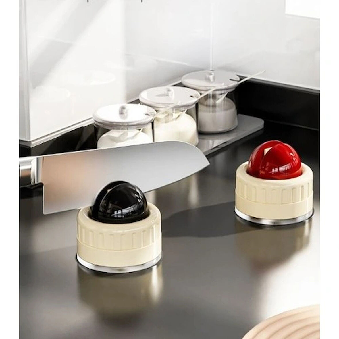 Dodes Vantuzlu Bıçak Bileme  Aparatı