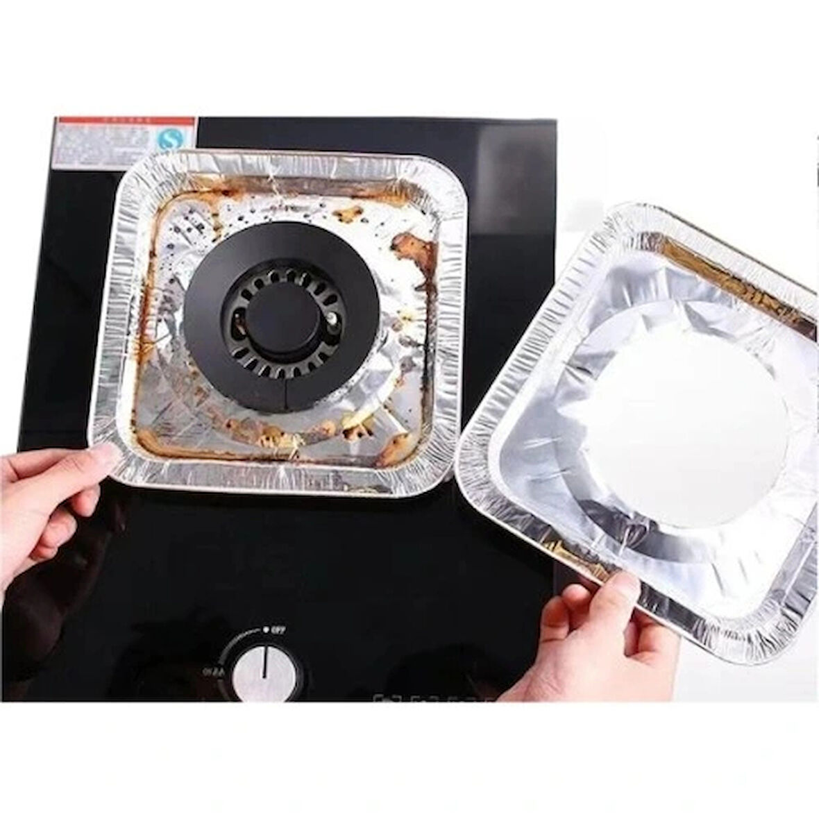 Dodes Folyo Ocak Koruyucusu 10'lu Paket