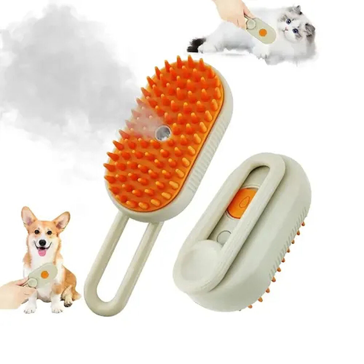 Dodes Kedi Köpek Buharlı Pet Tarağı