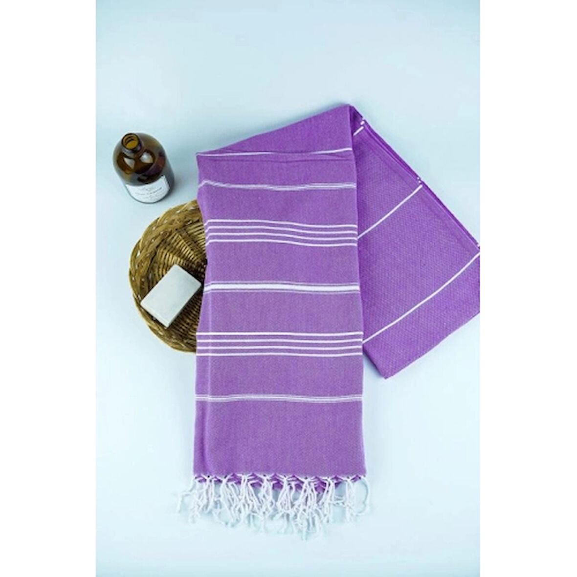 Dodes Gelin Çeyiz Mor Peştemal