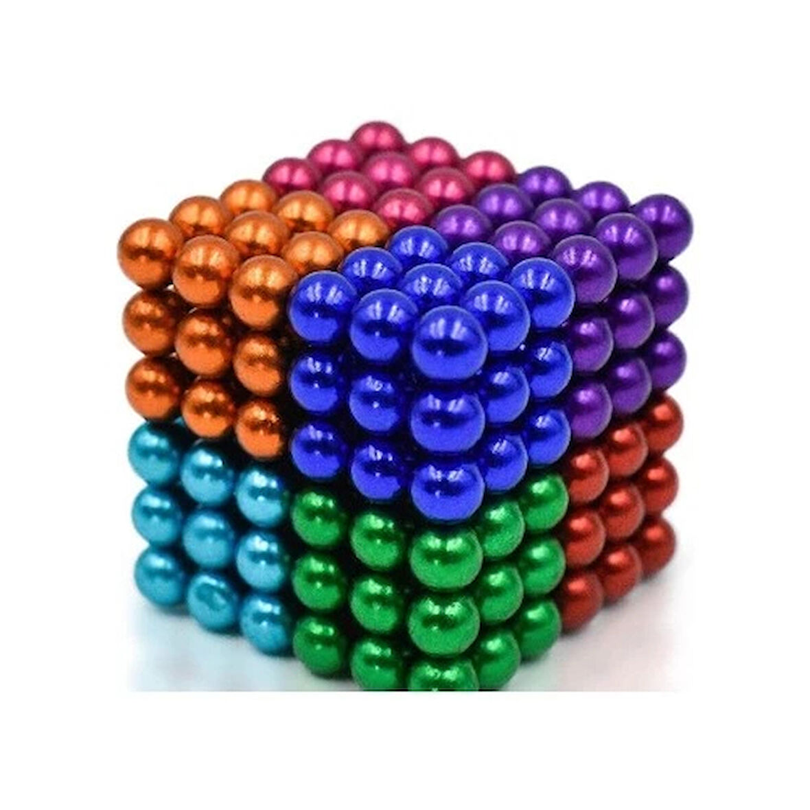 Dodes Sihirli Manyetik Toplar Dyum Mıknatıs Küp Bilye 216 Adet Cube Küp Dymium