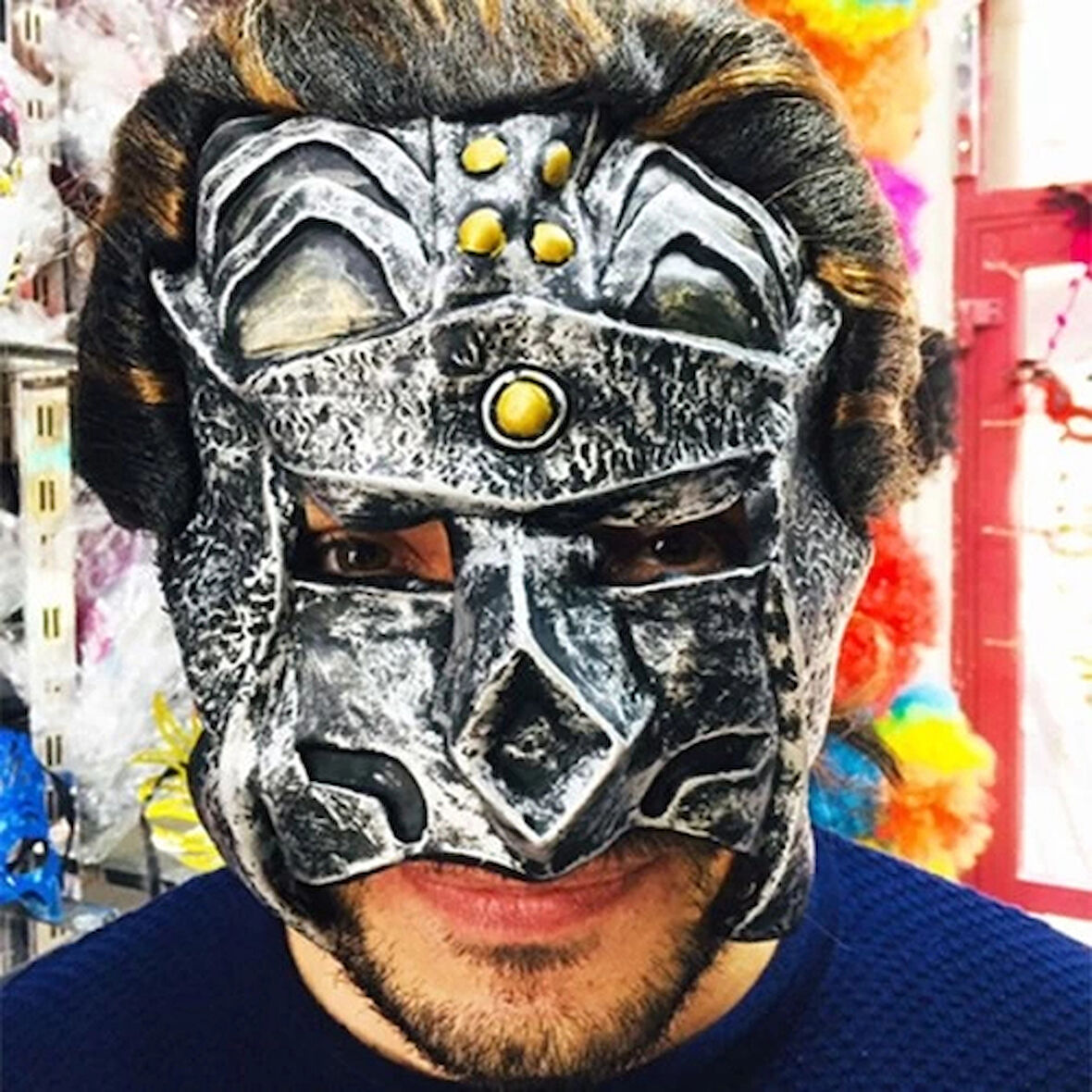 Dodes Lateks Gladiatör Maskesi