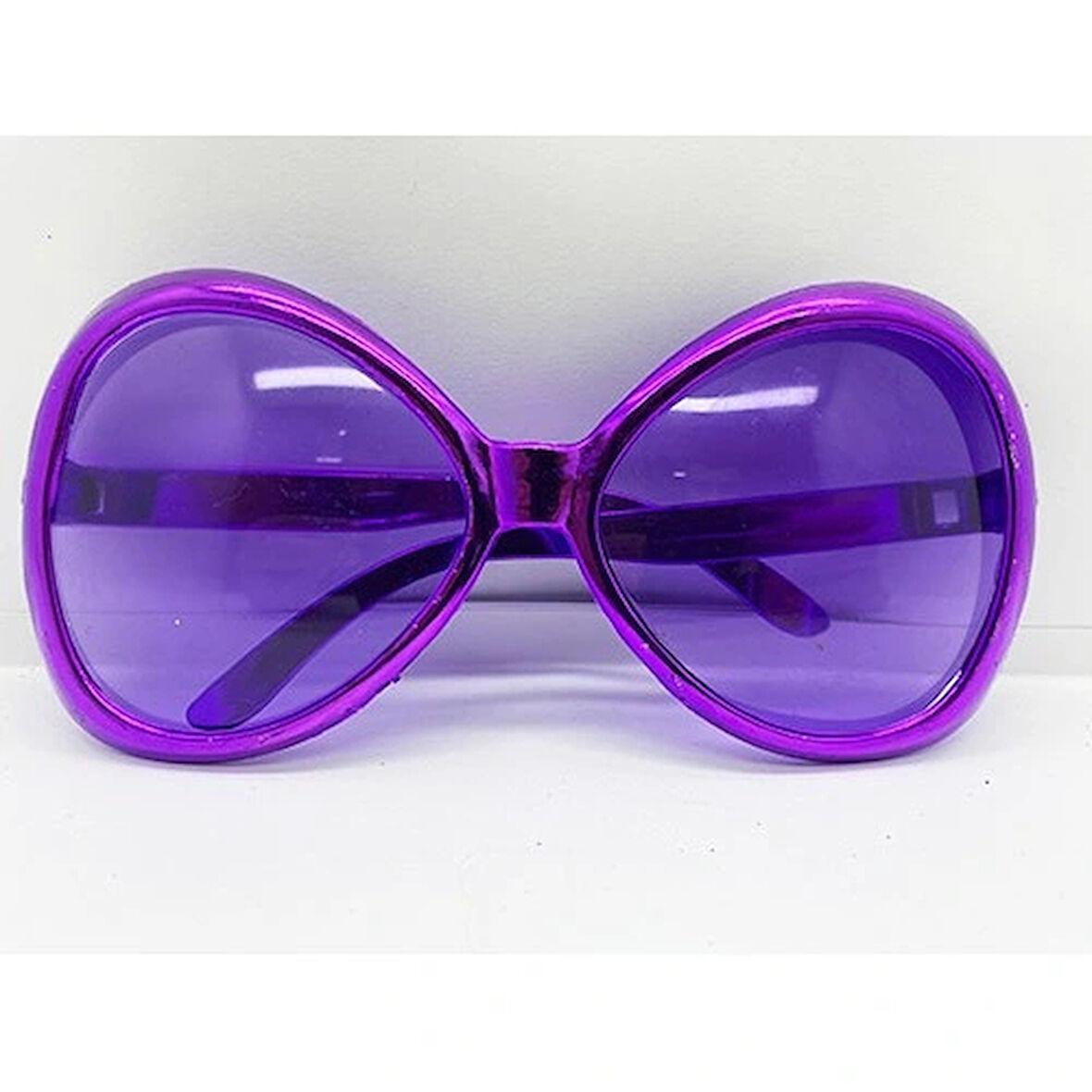 Dodes Mor Renk Yeşilçam Nostalji 80li Yıllar 90lı Yıllar Parti Gözlüğü  7x16 cm