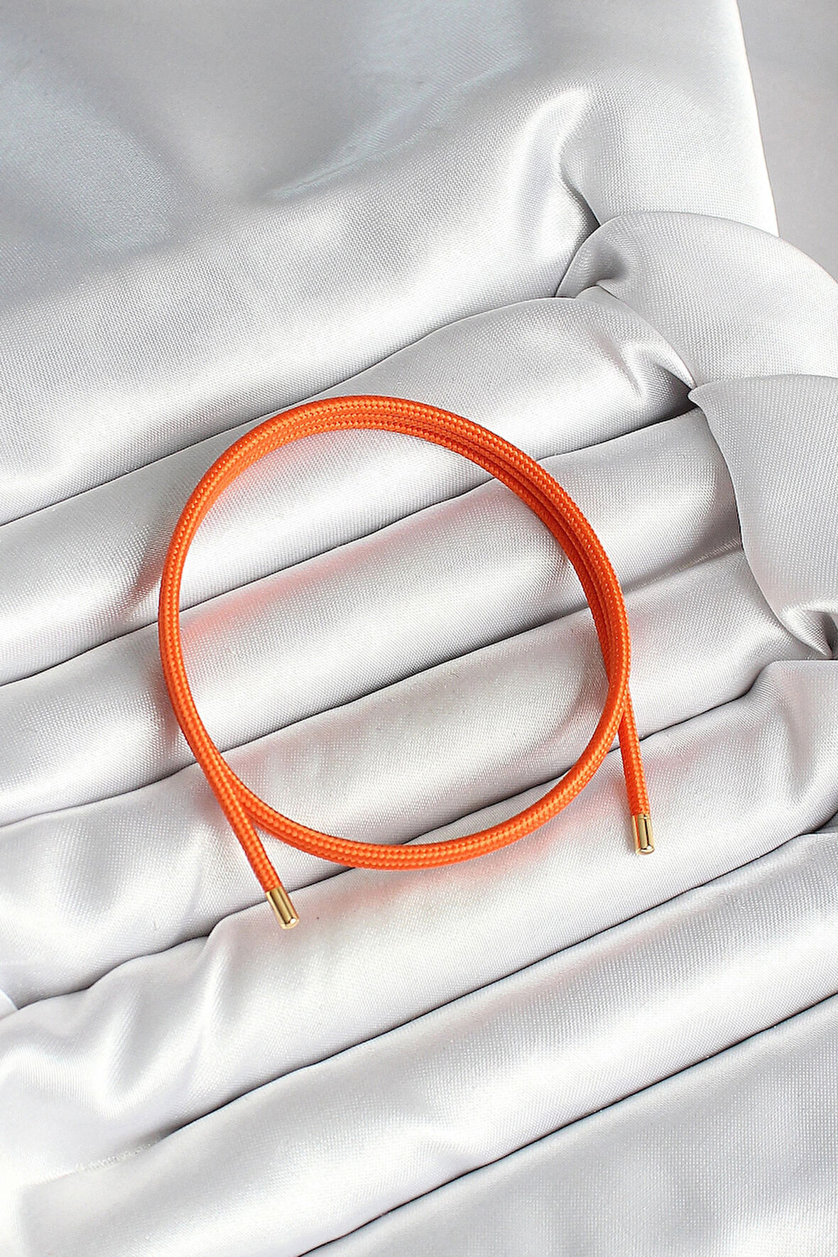 Dodes Mıknatıslı Turuncu Renk Sarmal Kadın Bileklik TG27BB6977