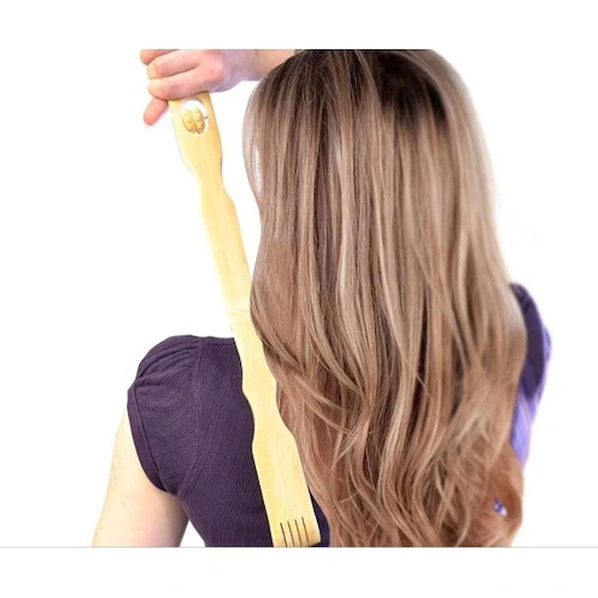 Dodes Doğal Bambu Kaşınma Ve Masaj Sopası