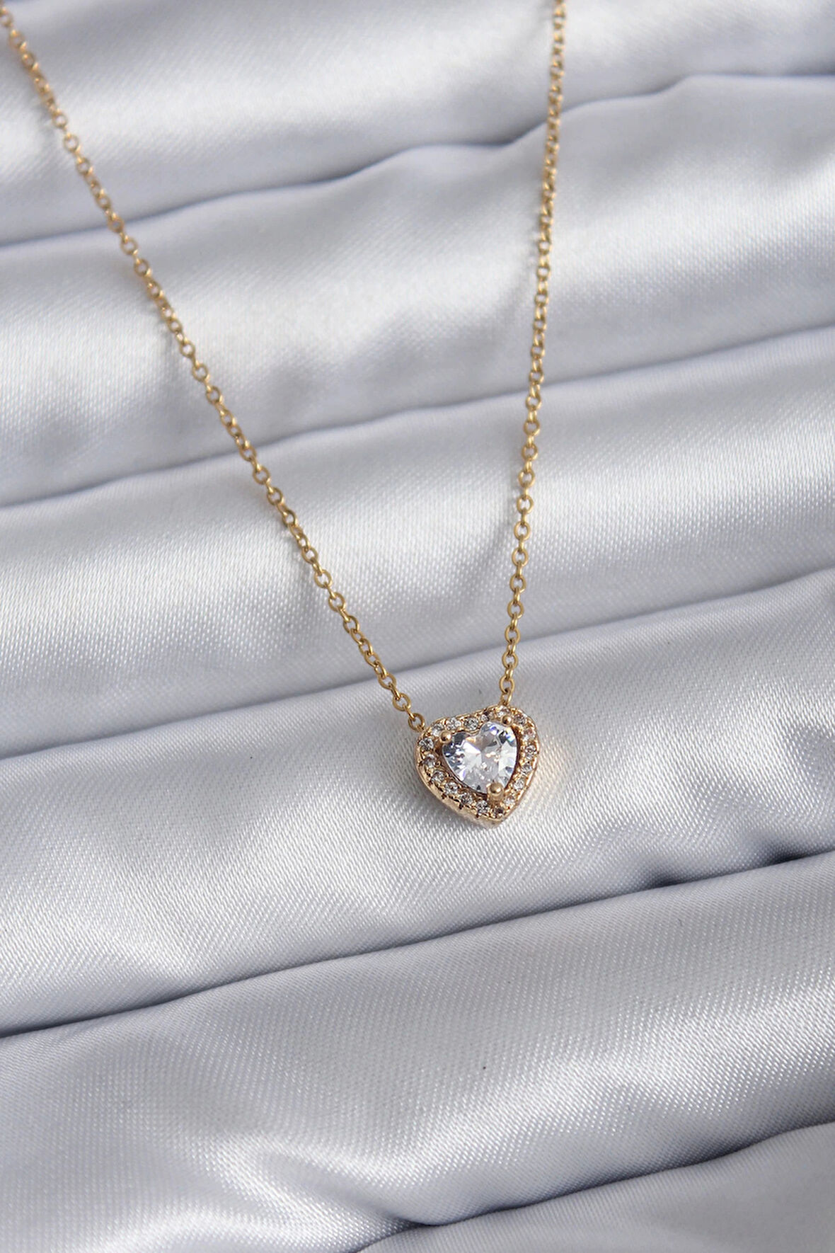 Dodes Dodes 316L Çelik Zincir Gold Renk Charm Kadın Kolye TG27BKO7820