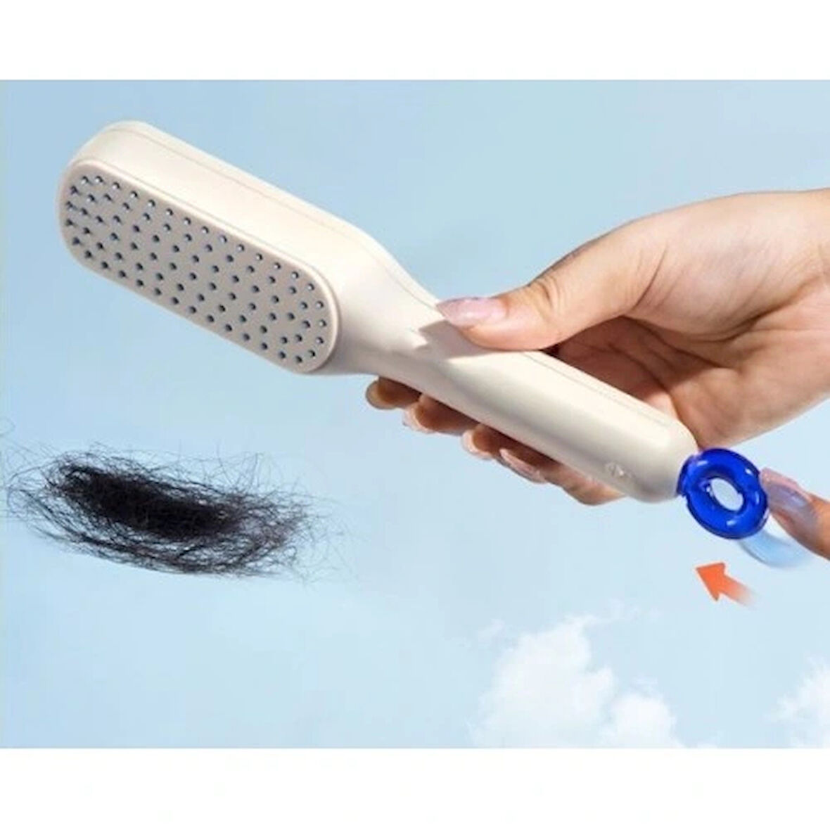 Dodes Kolay Temizlenen Saç Fırçası