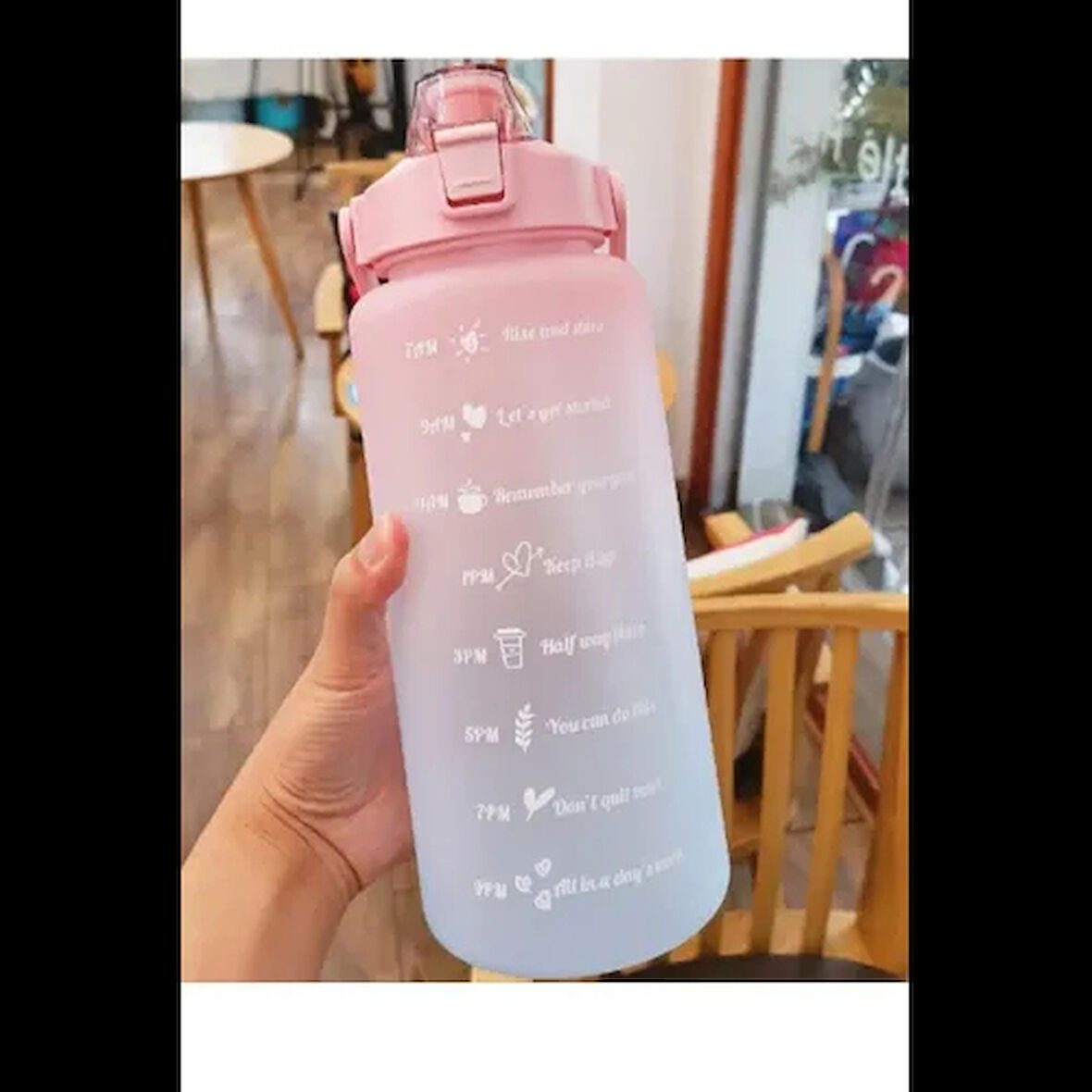 Dodes Günlük Motivasyon Su Matarası 2 Litre