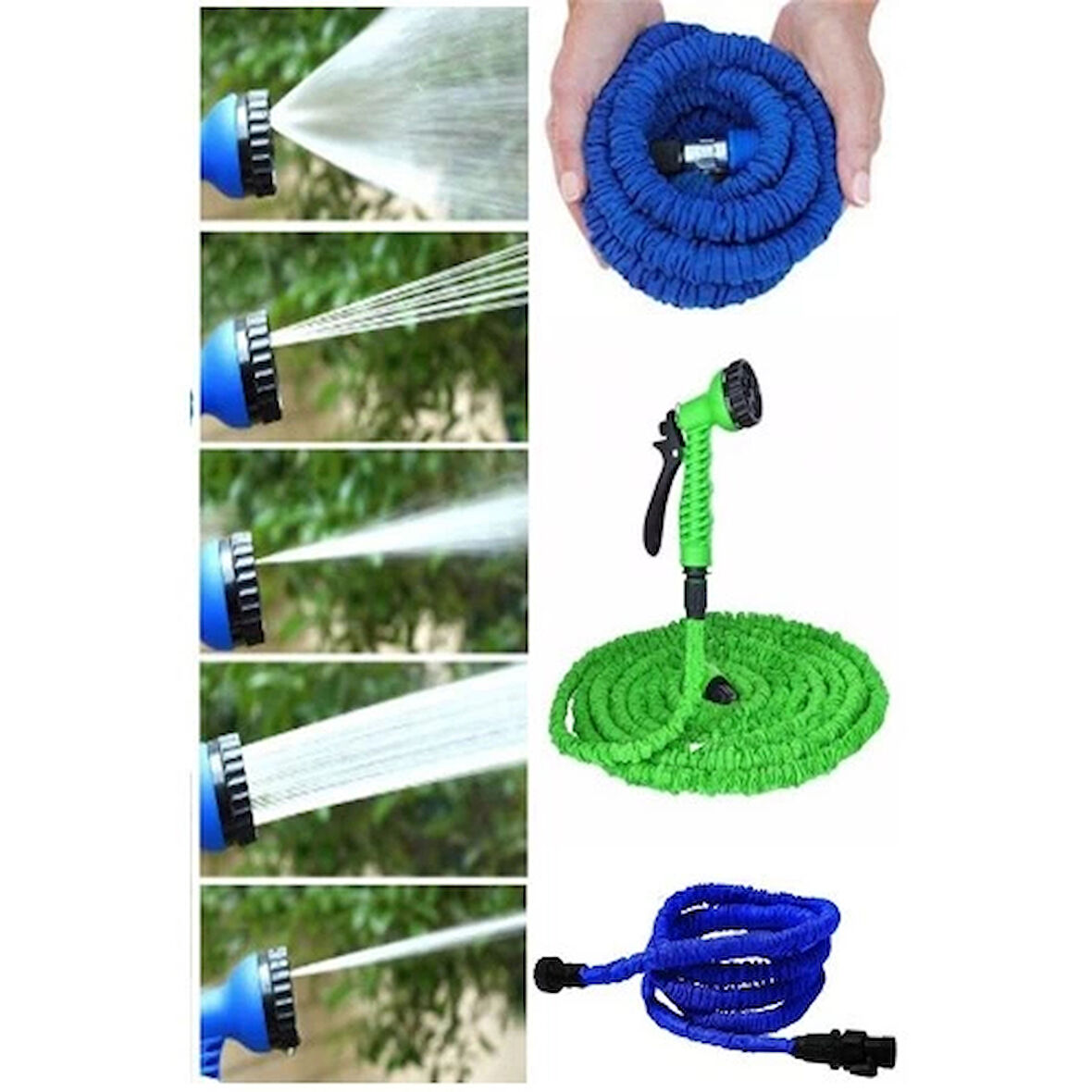 Dodes Uzayan Bahçe Sulama Araç Yıkama Hortumu