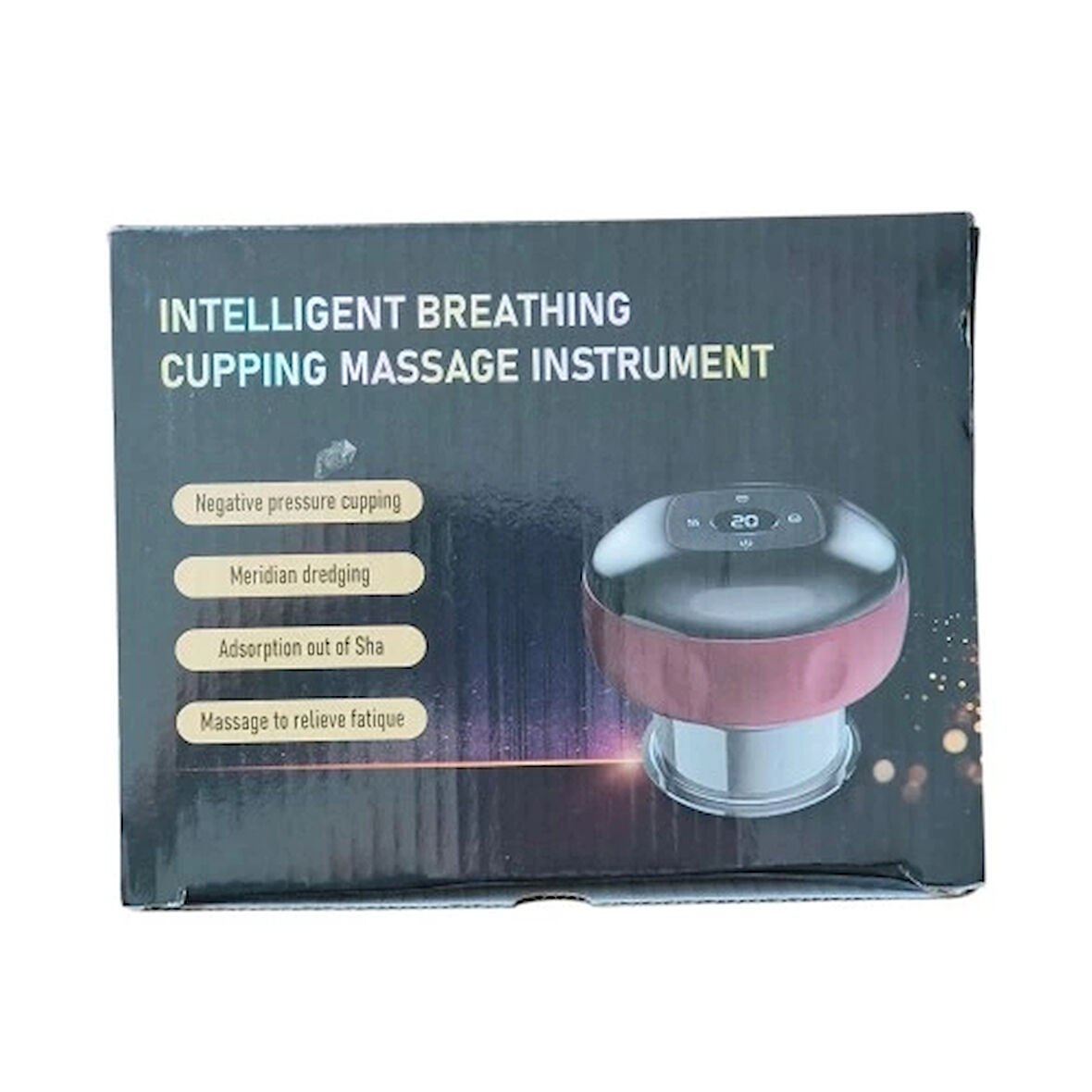 Dodes Vakumlu Hacamat Kupası, Şarjlı Kupa Çekme Hacamat Led Işıklı Masaj ve Selülit Kupası