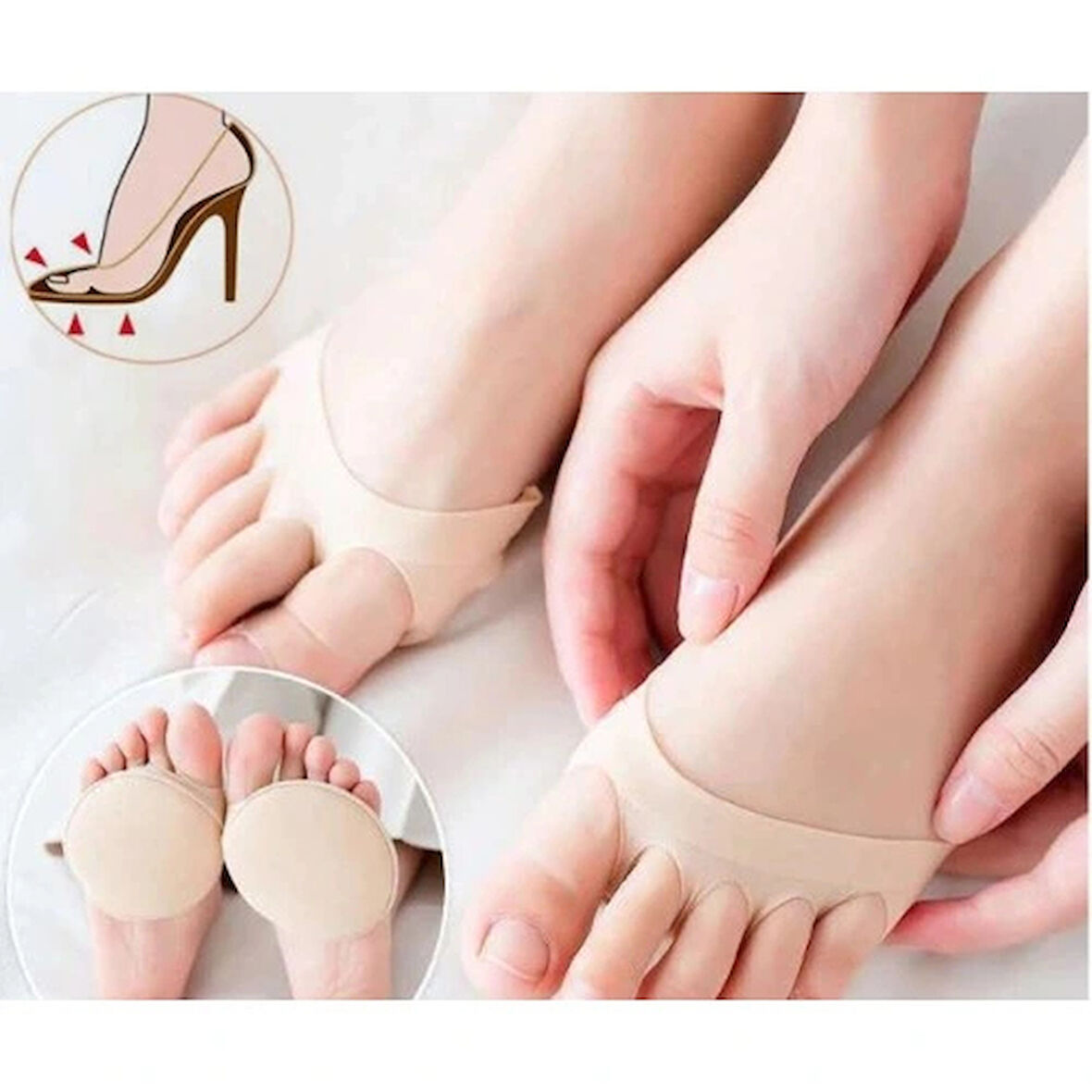 Dodes Kumaş Ayak Parmak Altı Desteği