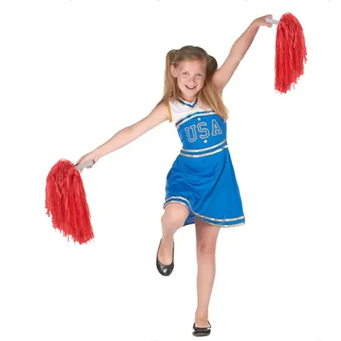 Dodes Kırmızı Renk 23 Nisan Gösteri Ponponu (1 Çift / 2 Adet)