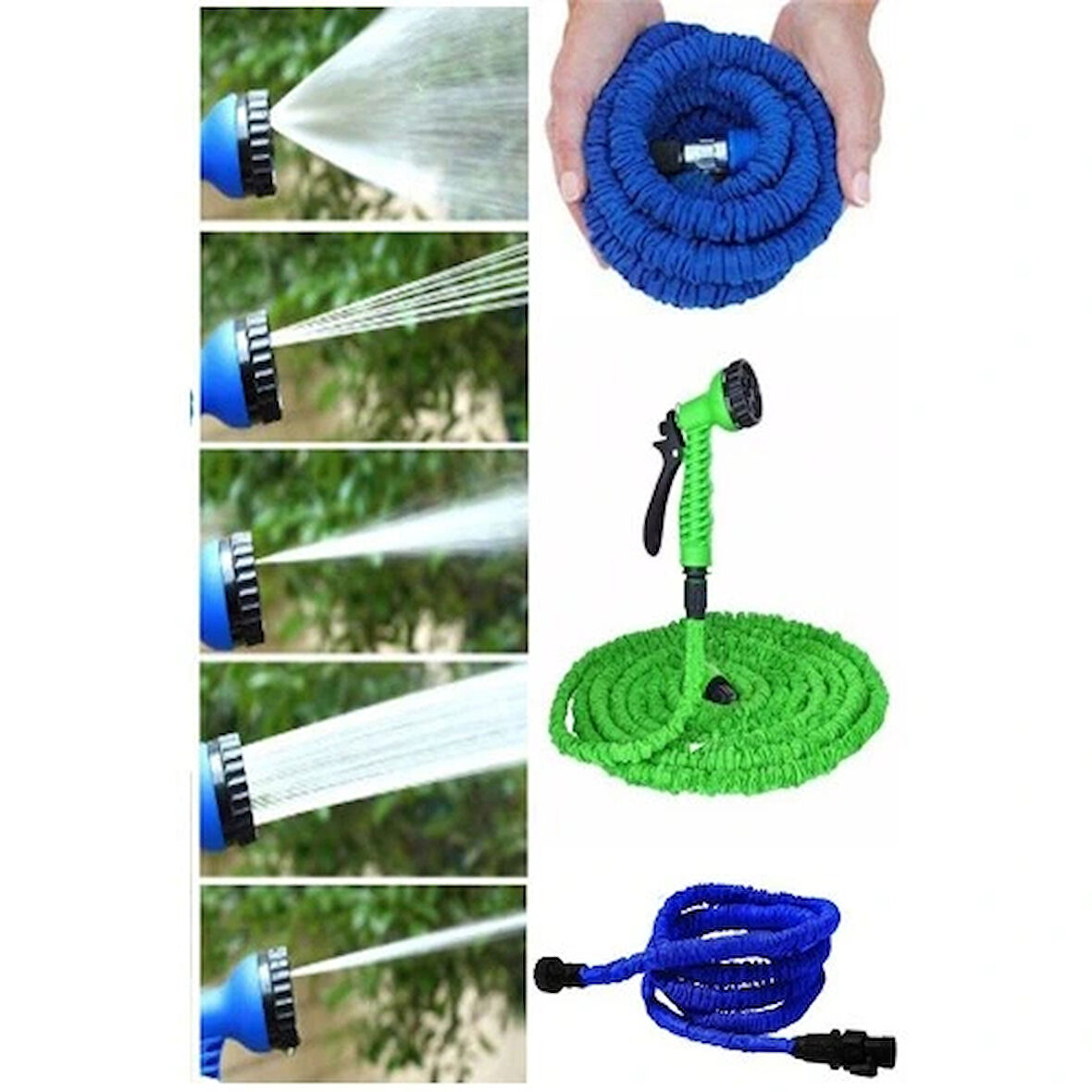 Dodes Uzayan Bahçe Sulama Araç Yıkama Hortumu