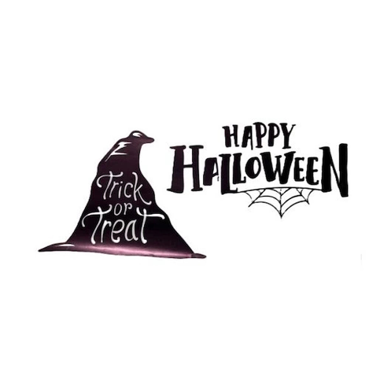Dodes Happy Halloween Temalı Duvar Stickerı