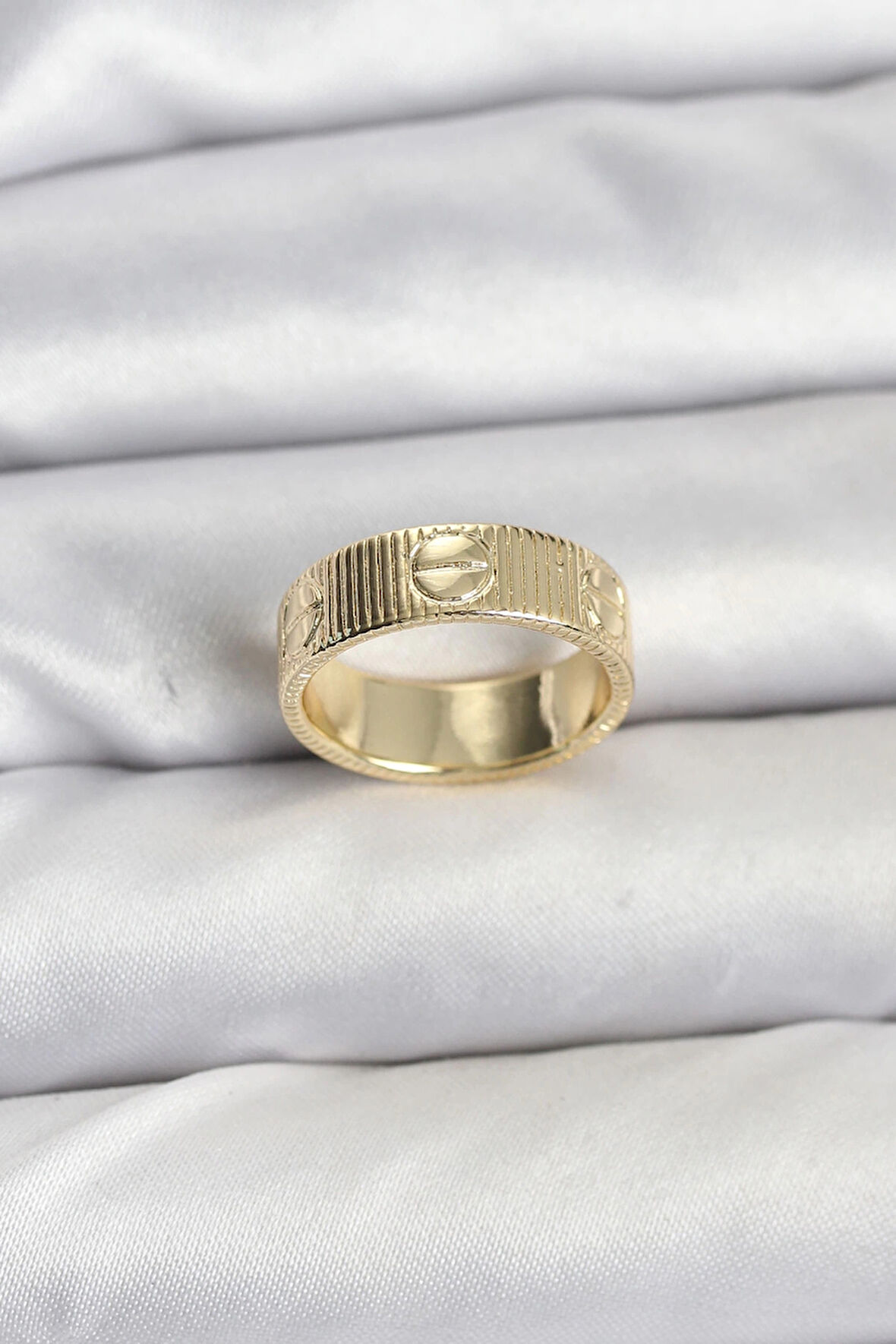 Dodes Dodes Gold Renk Model Kadın Yüzük TG27BYK3910