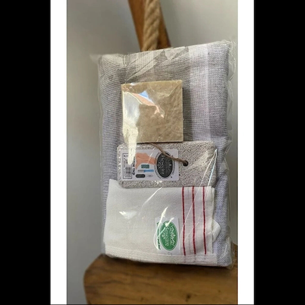 Dodes Gelin Damat Hamam Banyo 4'Lü Set