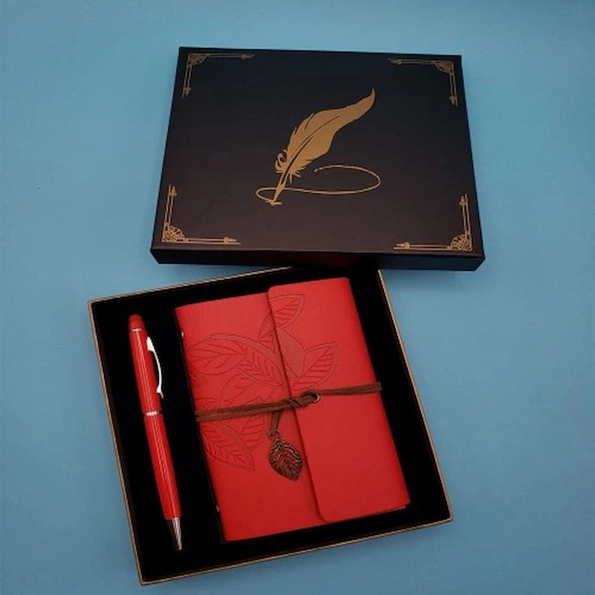 Dodes Defter Kalem Kırmızı Renk